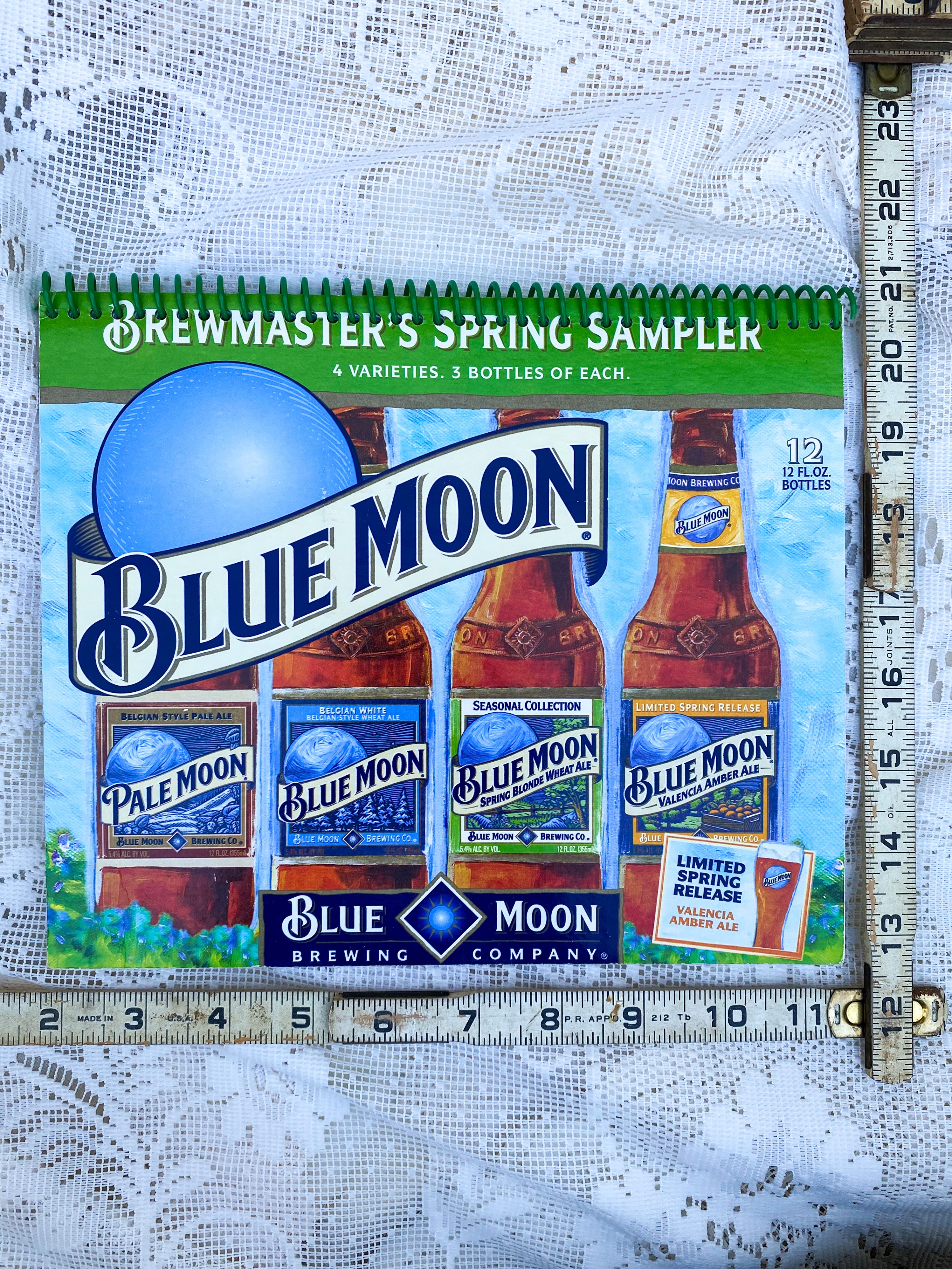 Blue Moon Spring Sampler Recycled Notebook
