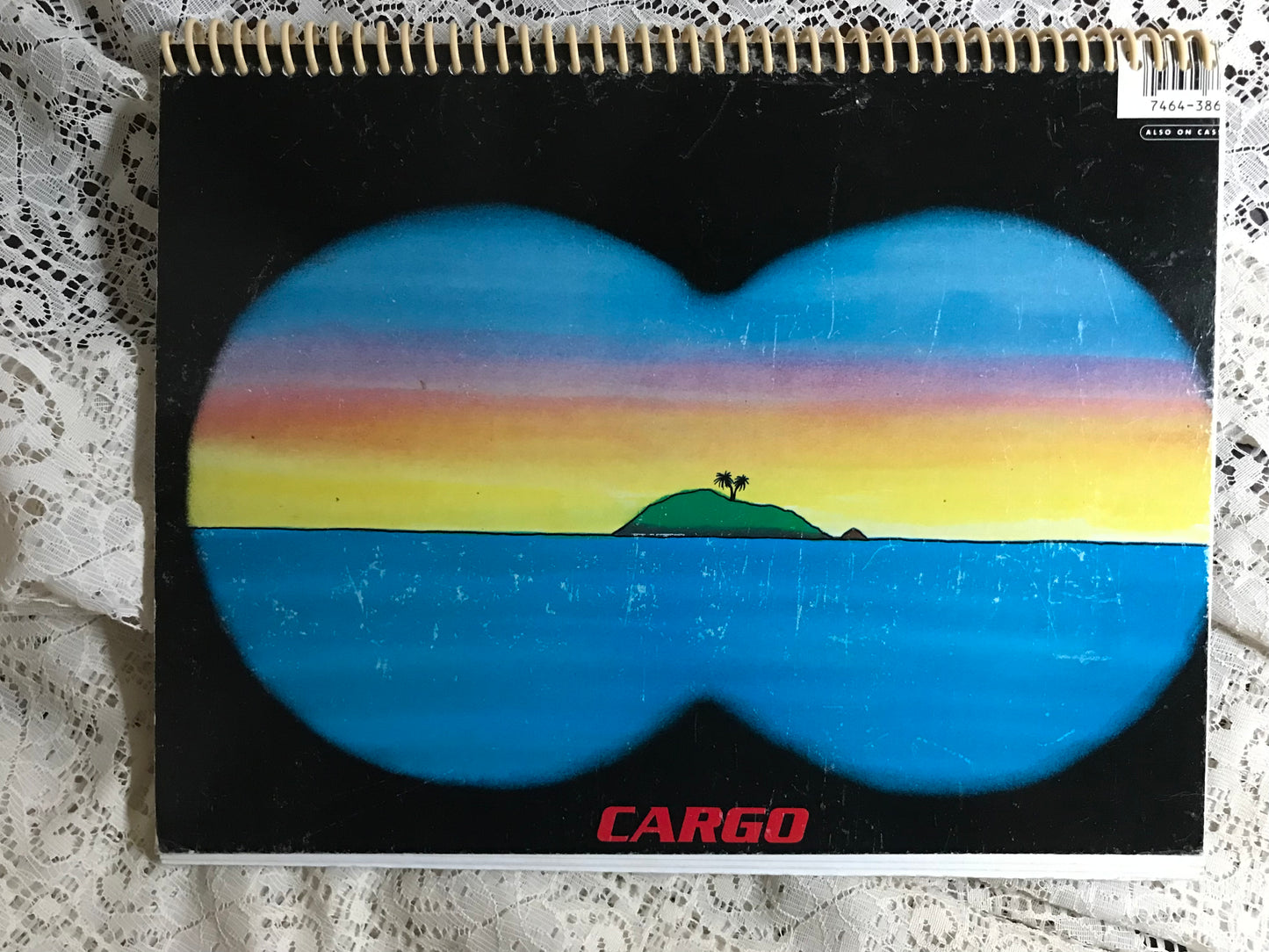 Men At Work Cargo Album Cover Notebook