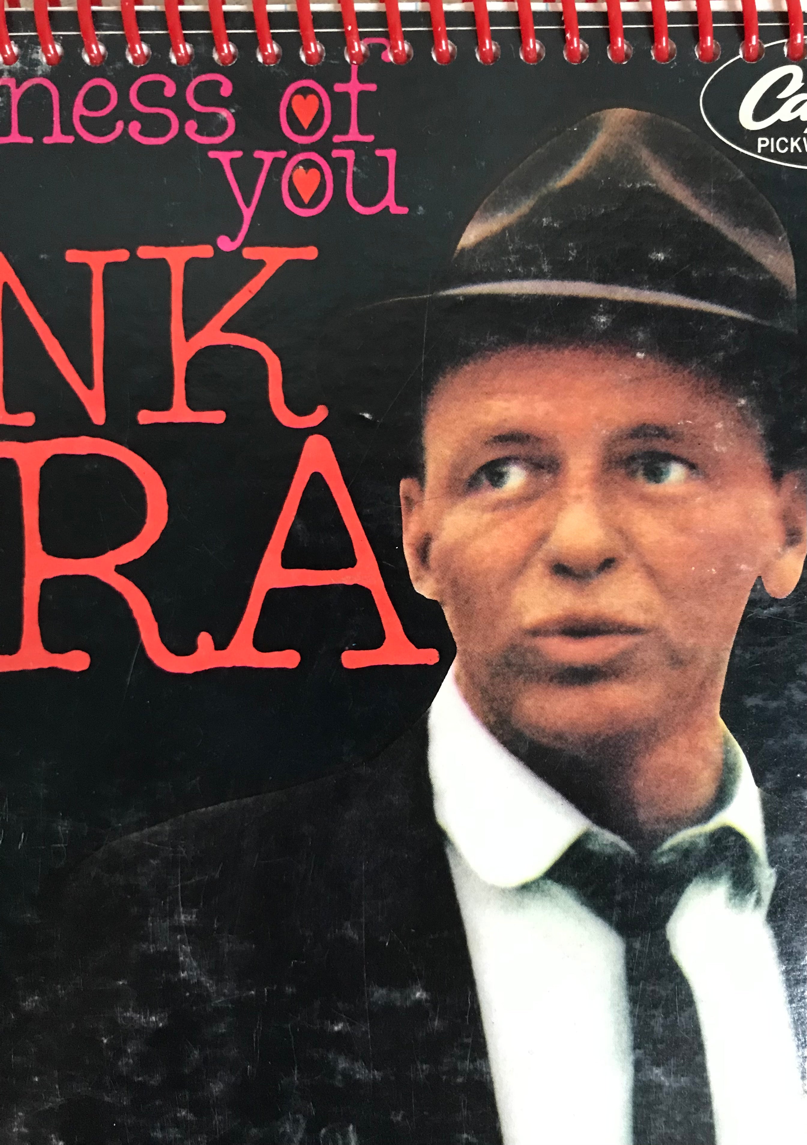 Frank Sinatra  The Nearness of You Album Cover Notebook