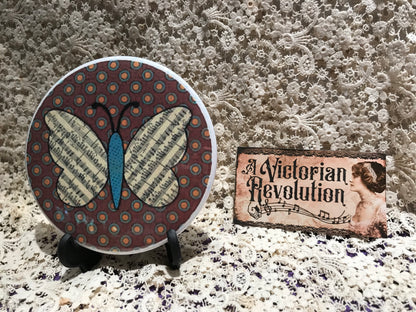 Pocket Mirror Butterfly