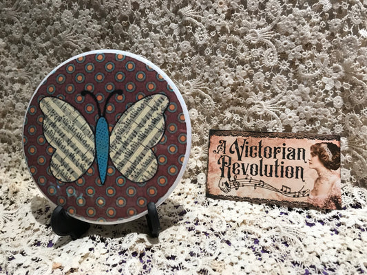 Pocket Mirror Butterfly