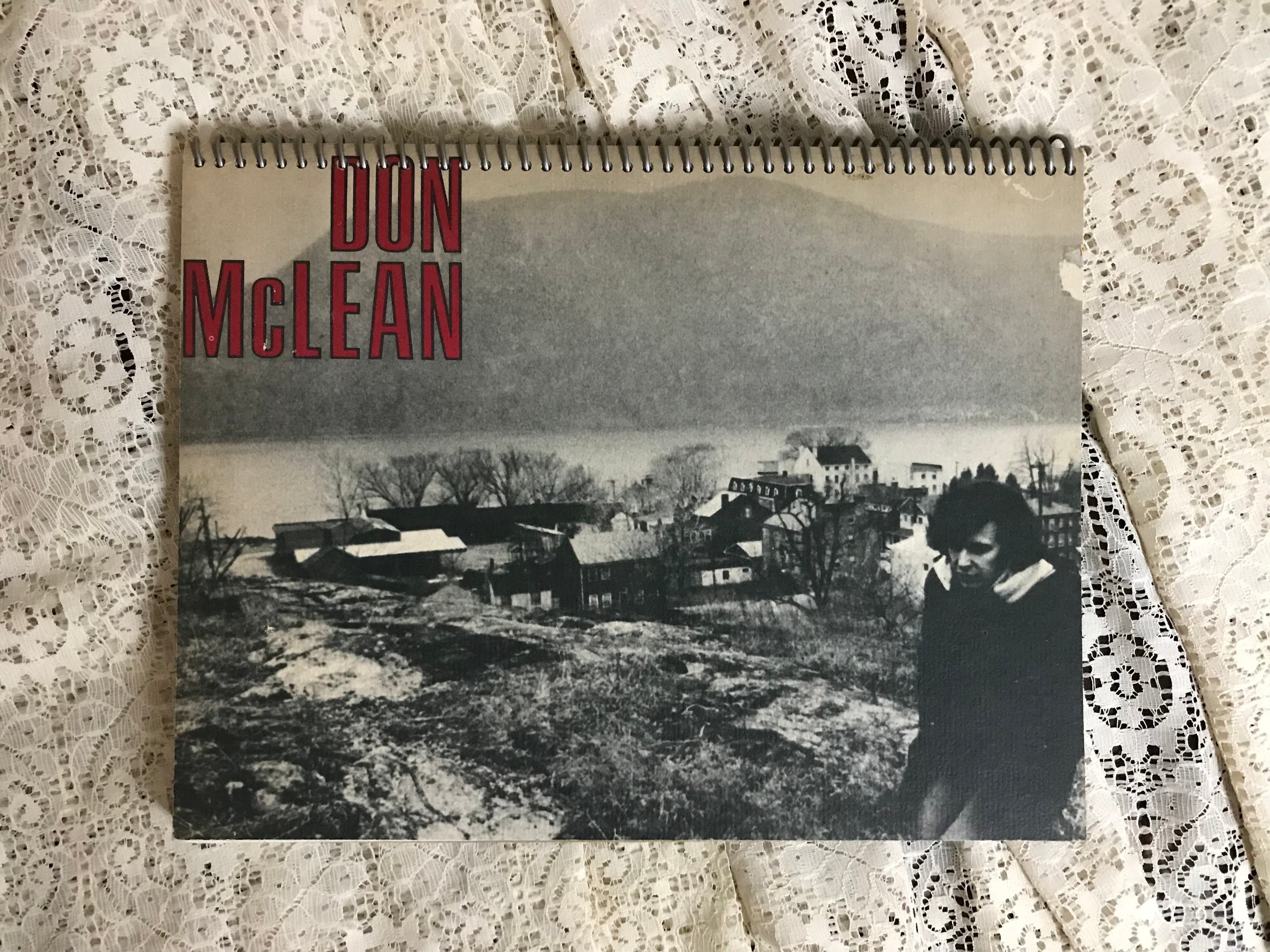 Don McLean Album Cover Notebook