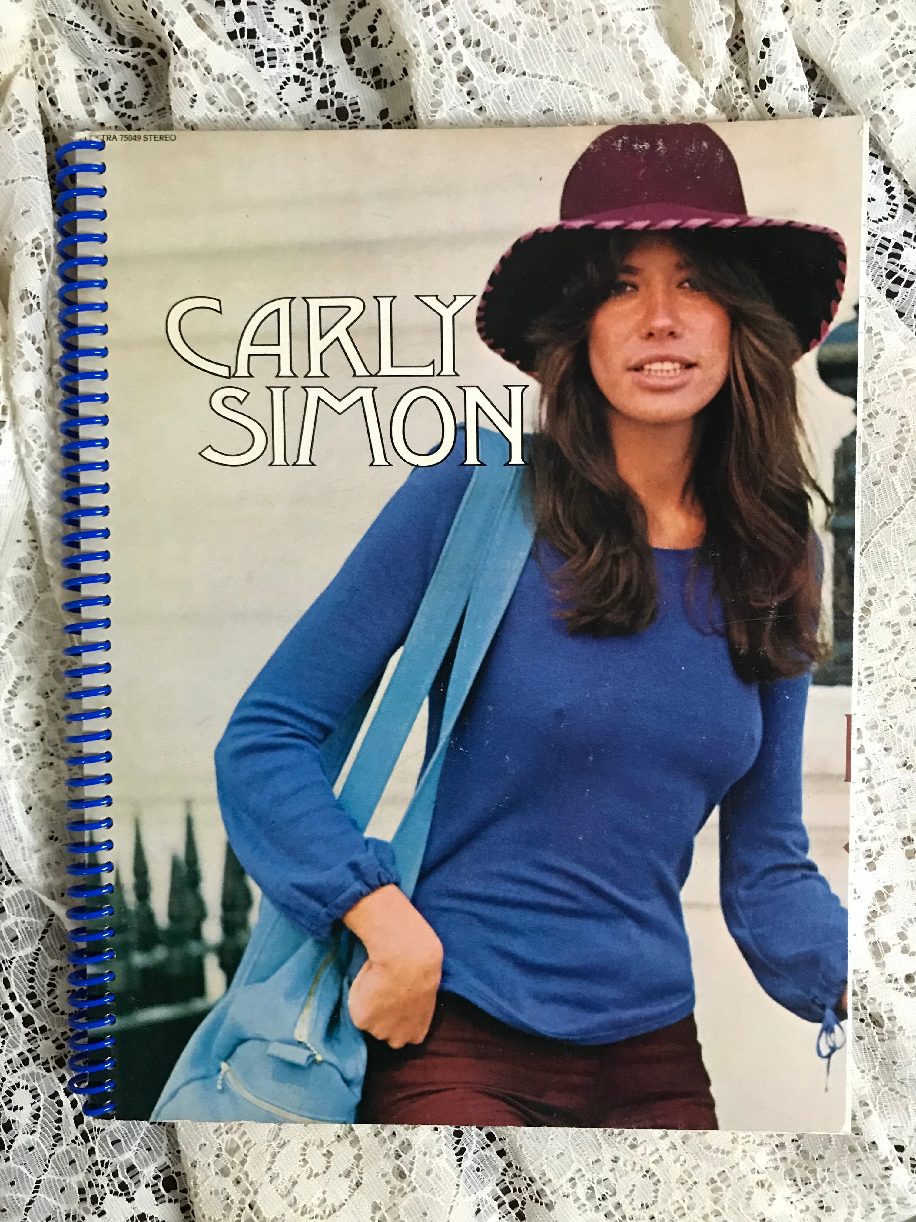 Carly Simon Album Cover Notebook