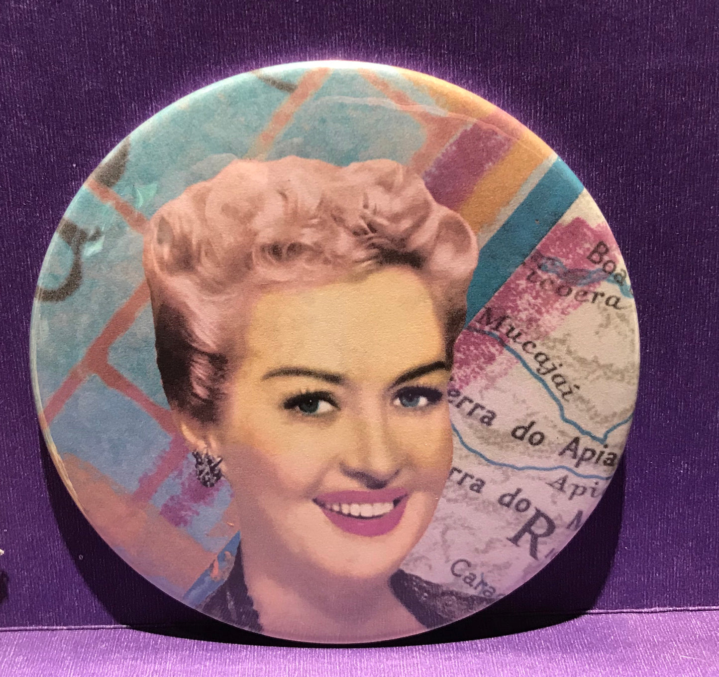 Pocket Mirror 50s Snarky Lady