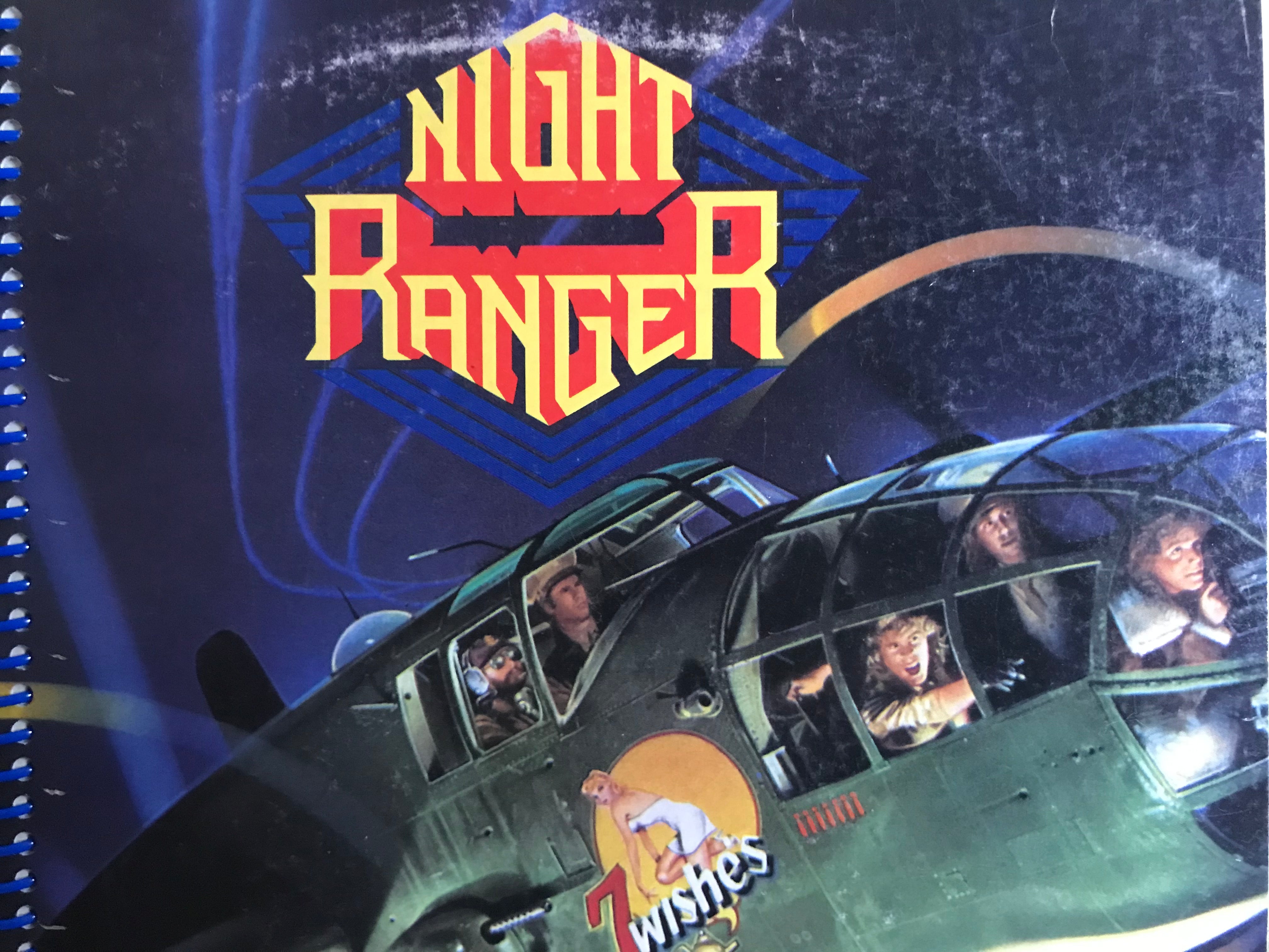 Night Ranger Album Cover Notebook