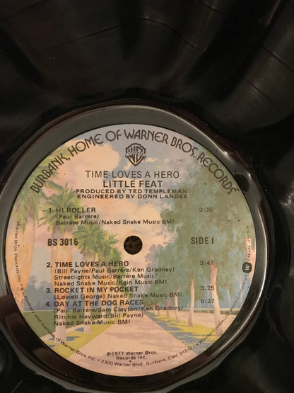 Record Bowl Little Feat…Time Loves a Hero