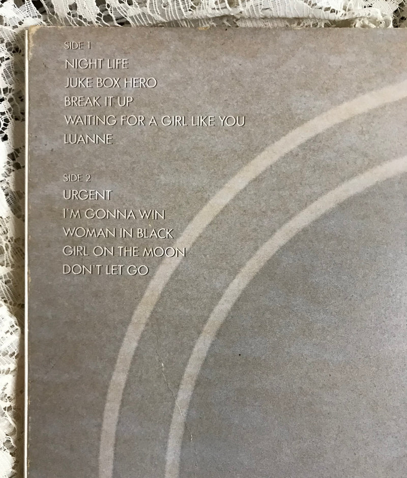 Foreigner 4 Album Cover Notebook A Victorian Revolution