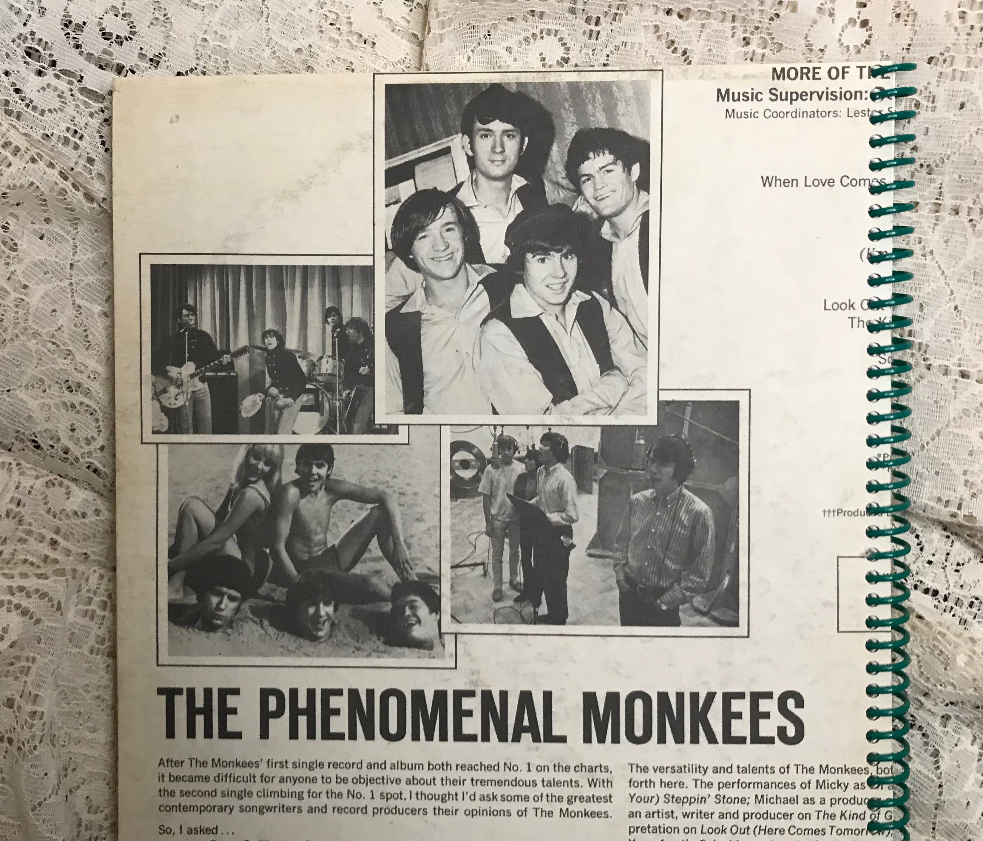 Monkees Album Cover Notebook