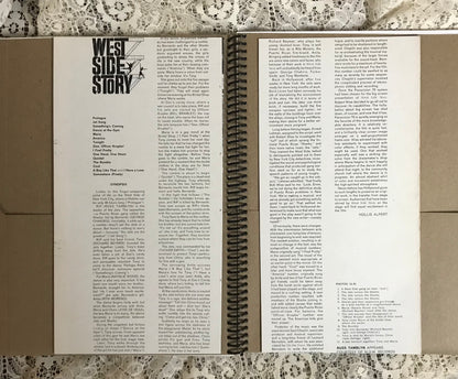 West Side Story Recycled Album Cover Notebook