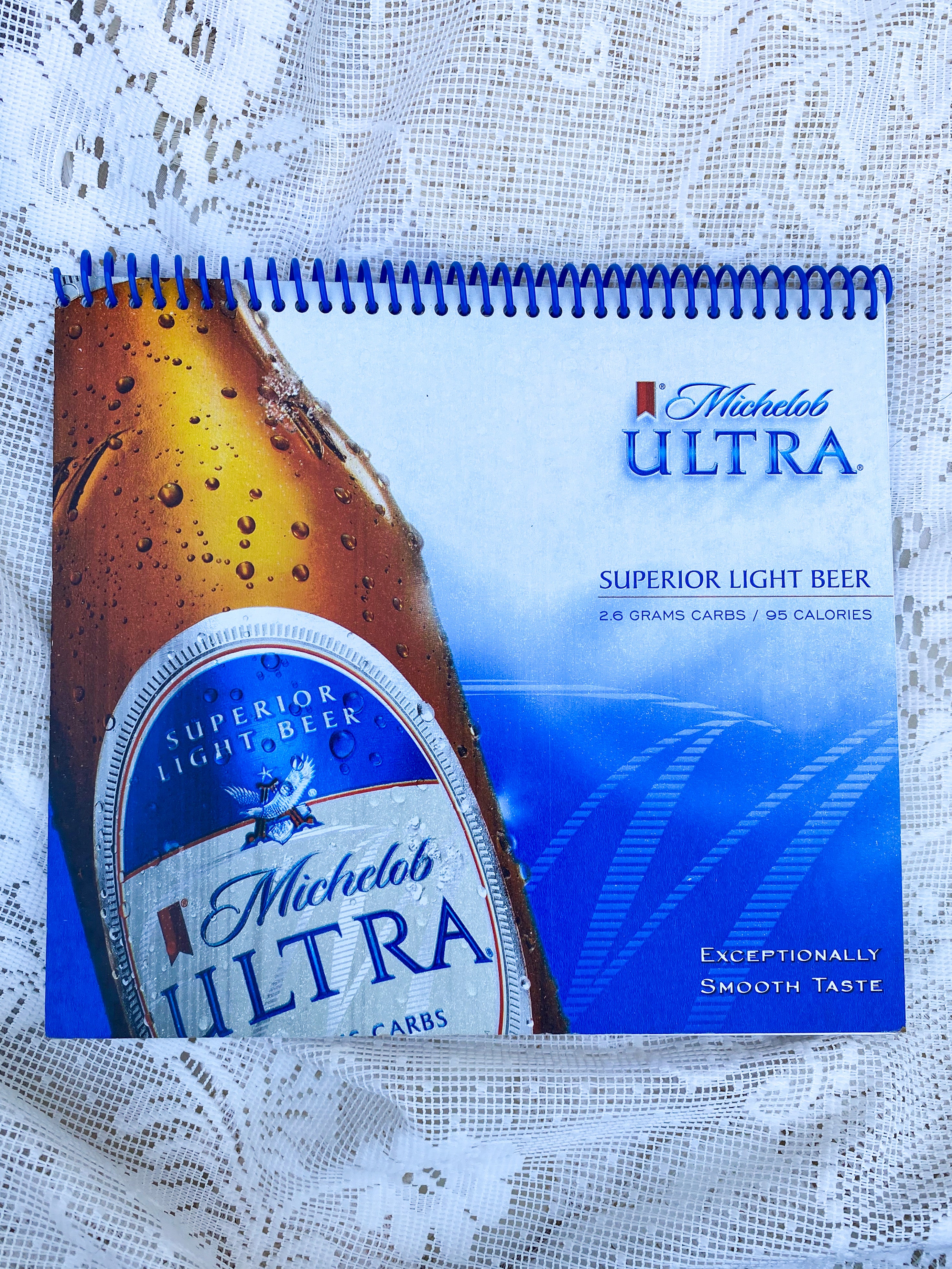 Michelob Ultra Light Beer Recycled Notebook
