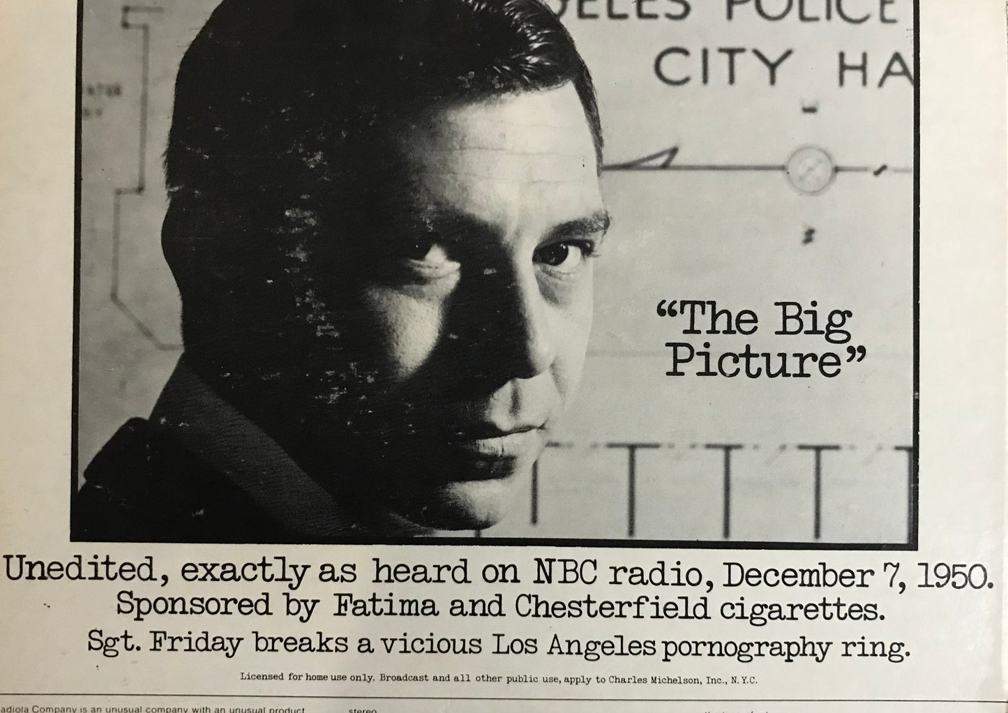Dragnet Album Cover Notebook