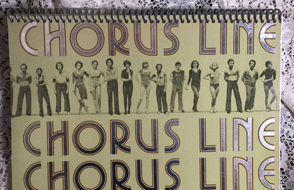 A Chorus Line Album Cover Notebook