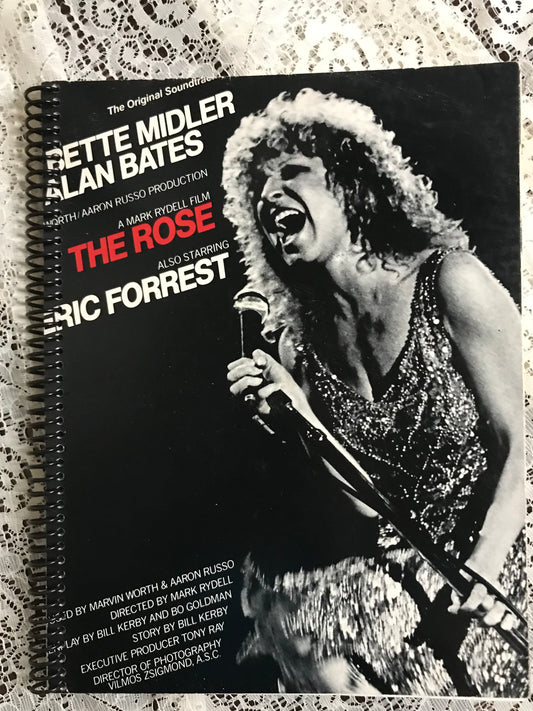Bette Midler The Rose Album Cover Notebook
