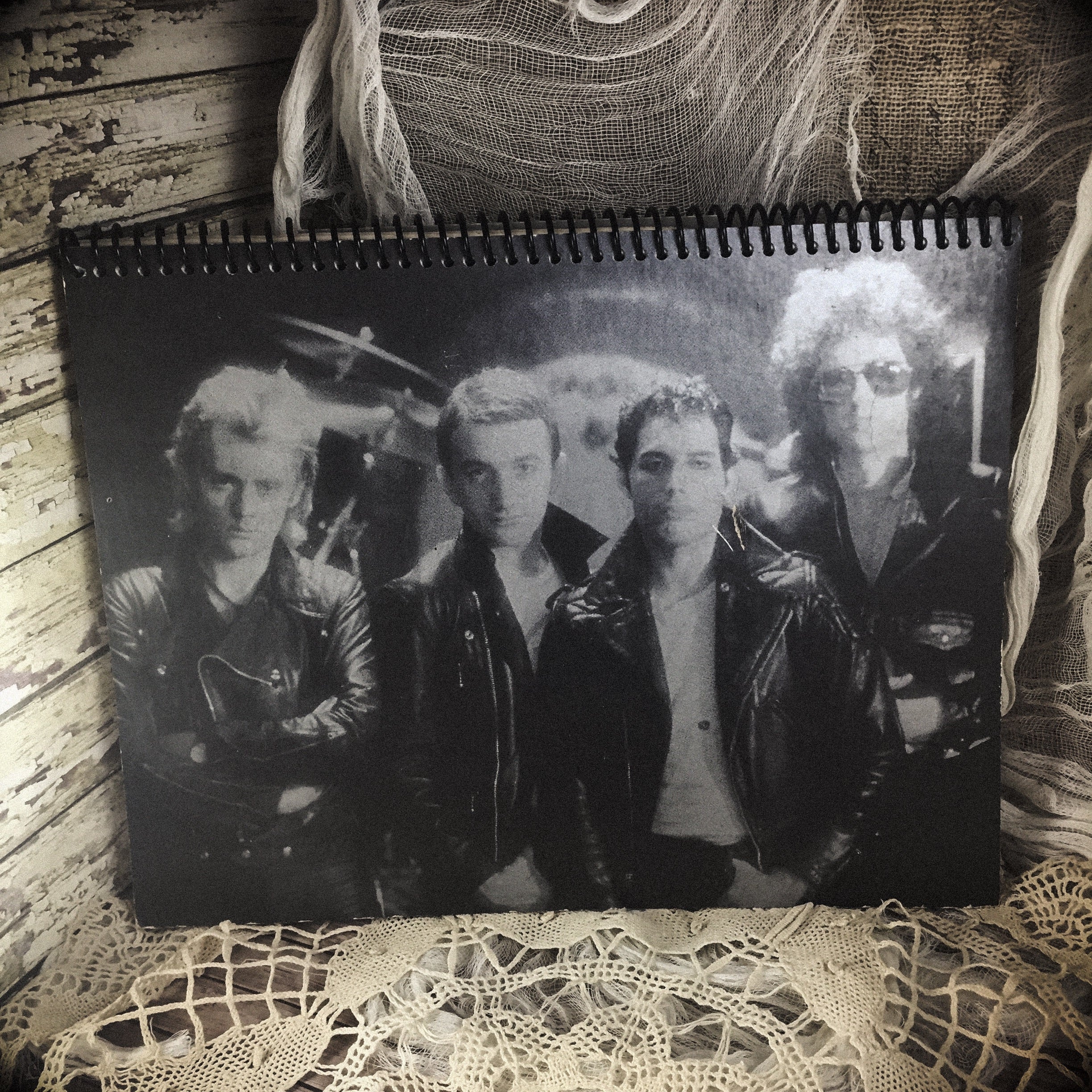 Queen Recycled Album Cover Notebook RARE