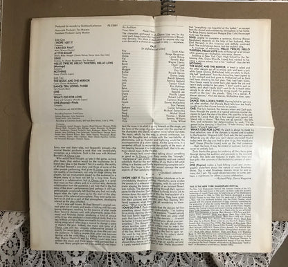 A Chorus Line Album Cover Notebook