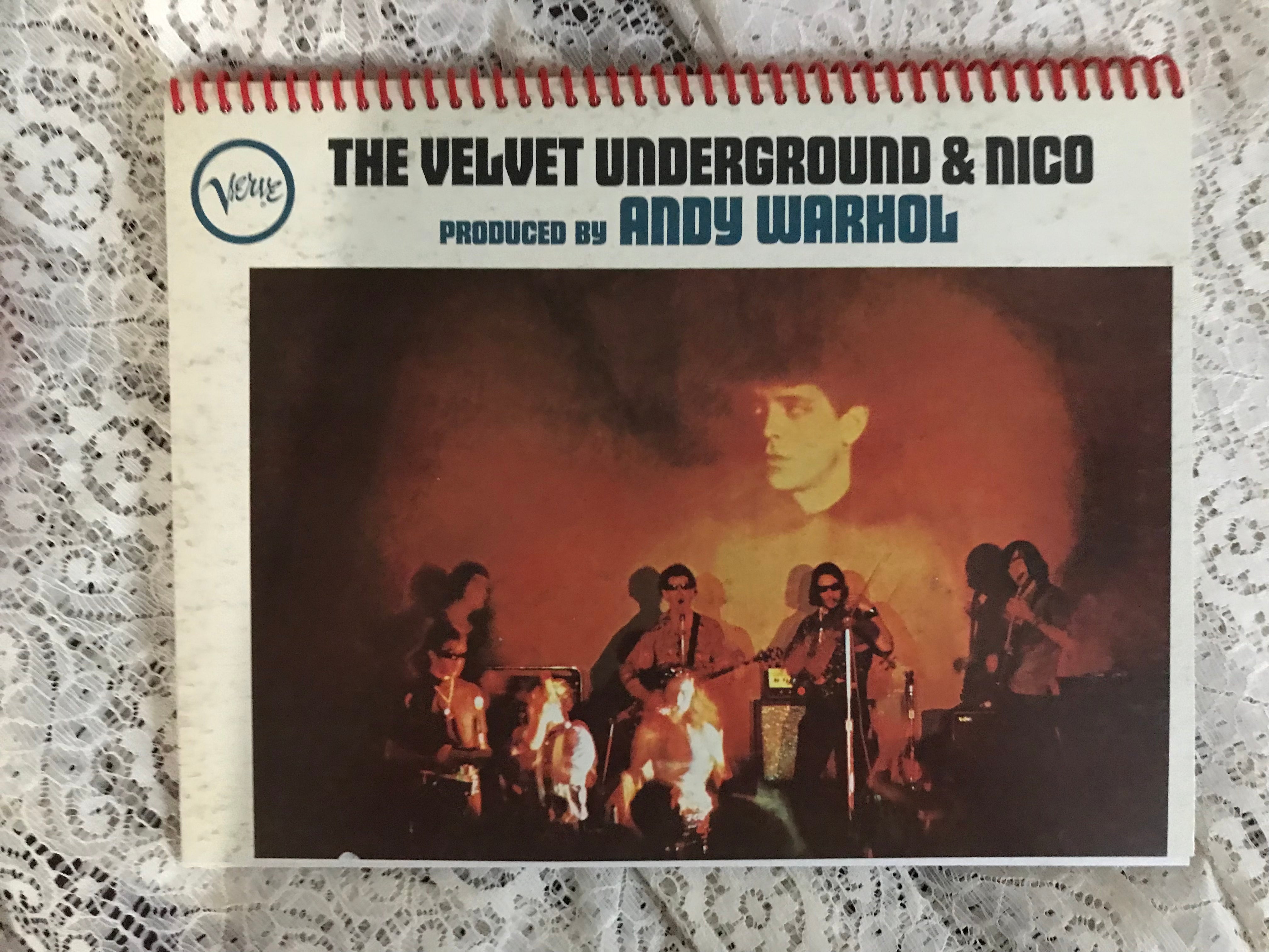 Velvet Underground Andy Warhol Album Cover Notebook