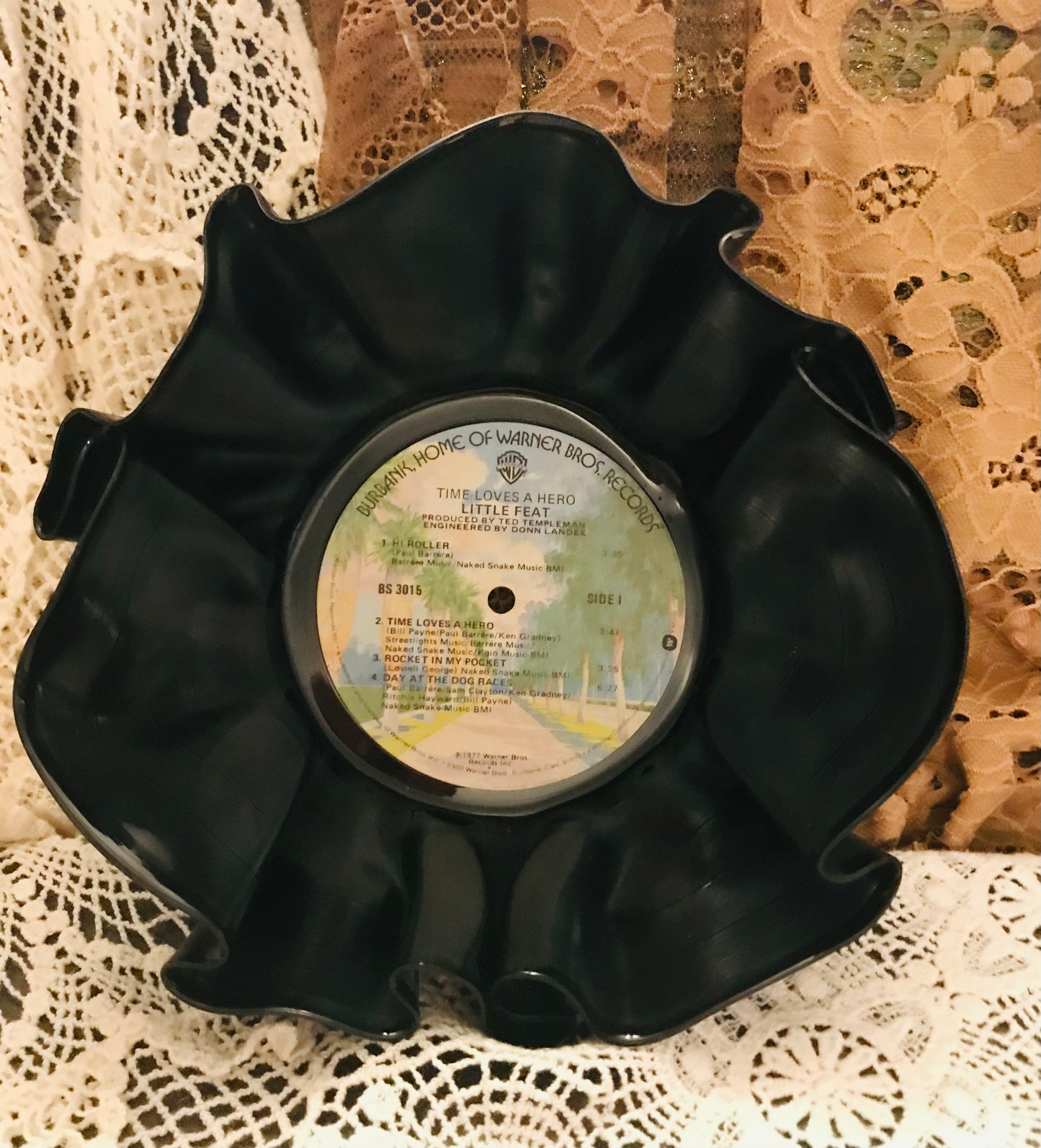 Record Bowl Little Feat…Time Loves a Hero