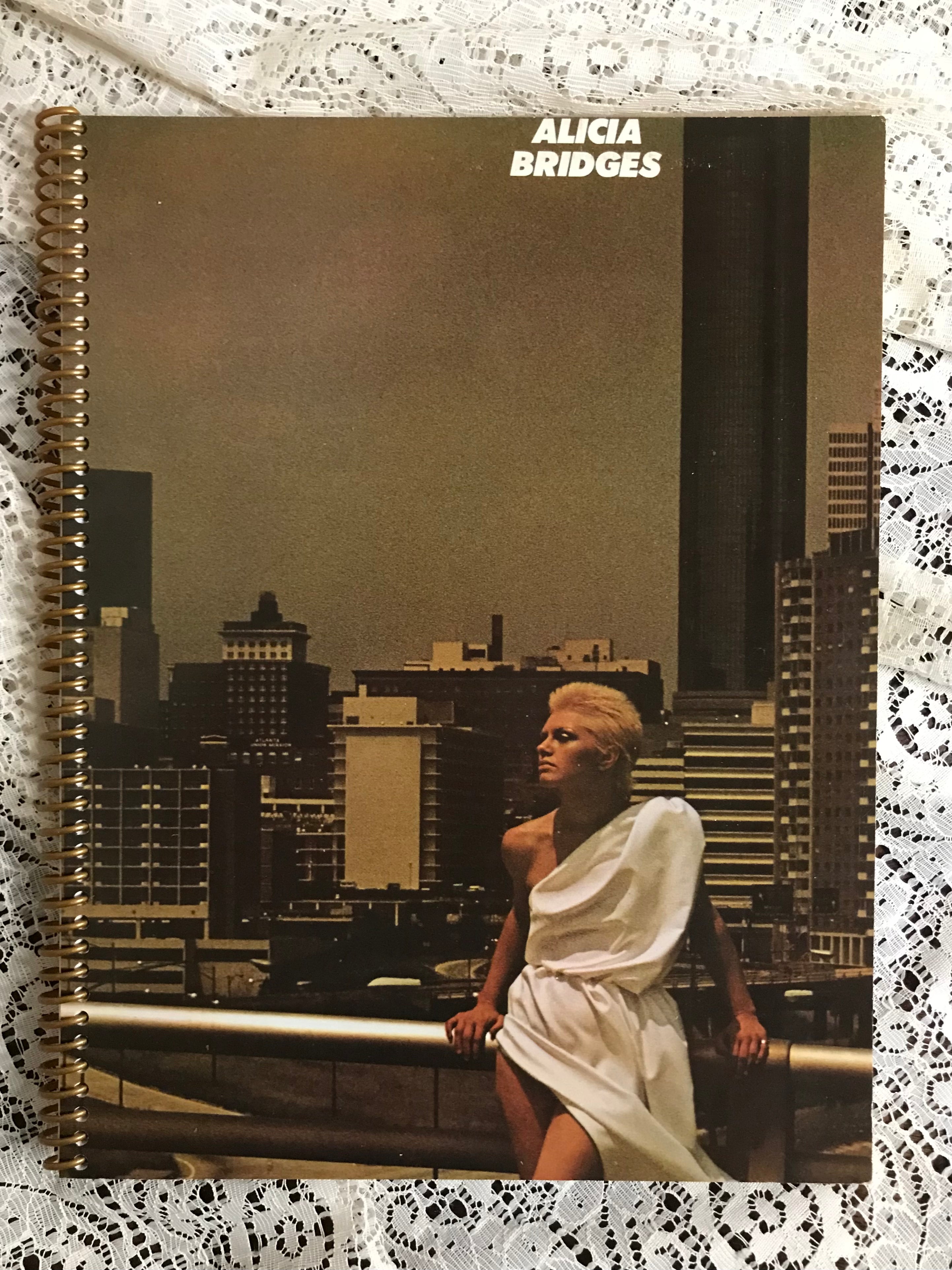 Alicia Bridges Album Cover Notebook
