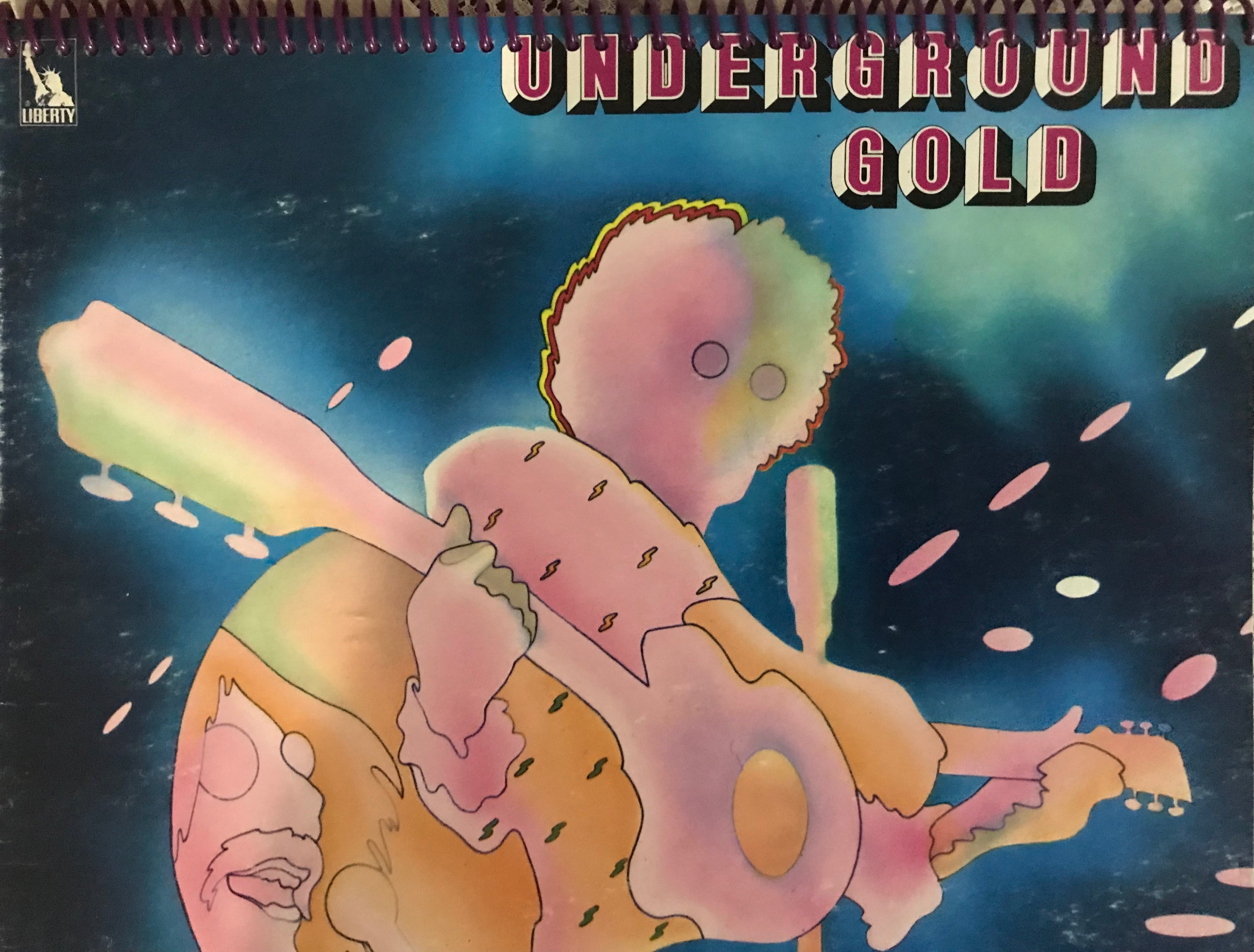 Underground Gold Album Cover Notebook