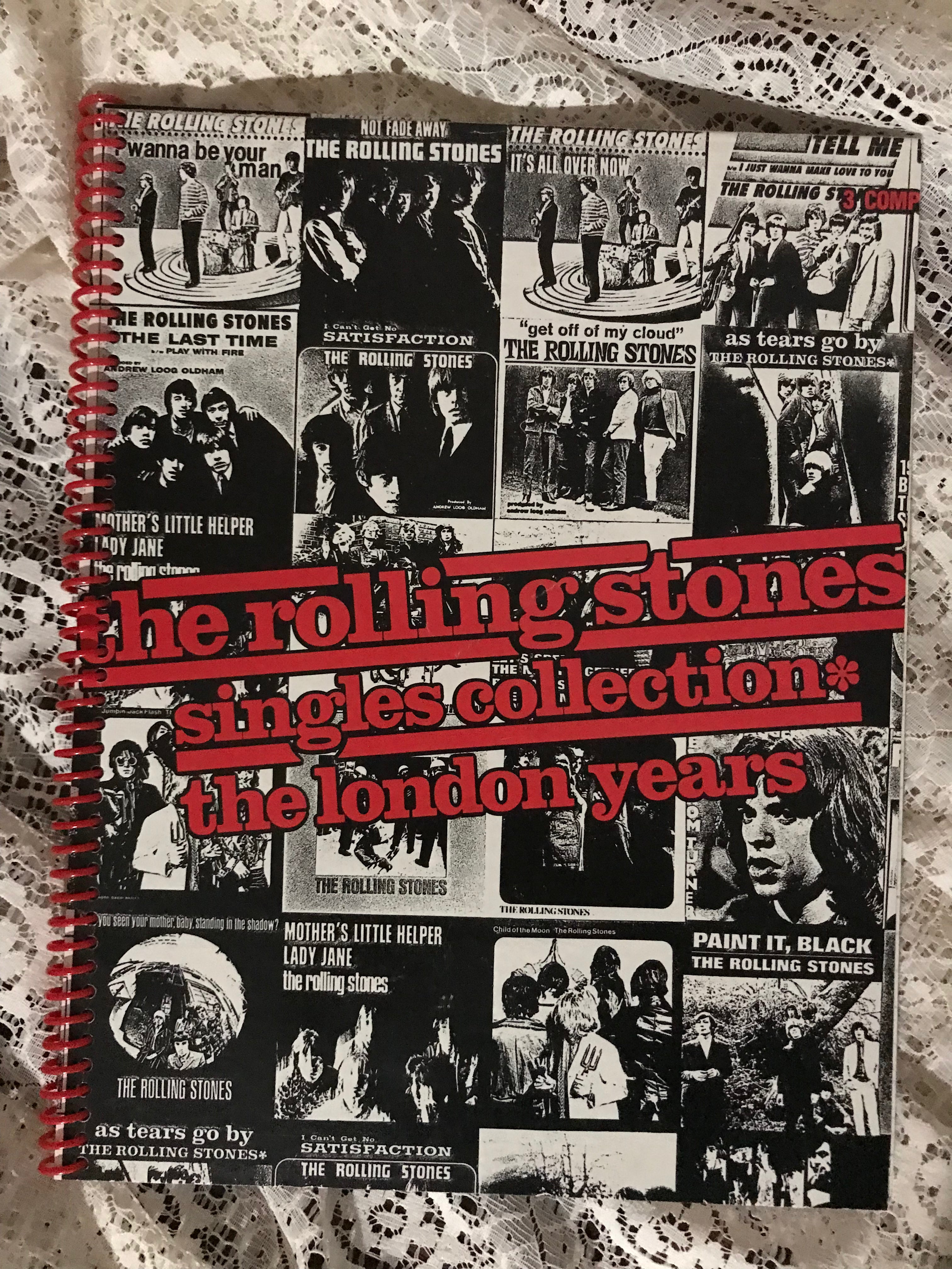 Rolling Stones Album Cover Notebook