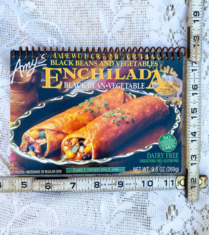 Amy’s Organic Enchiladas Recycled Notebook - Brown Spiral