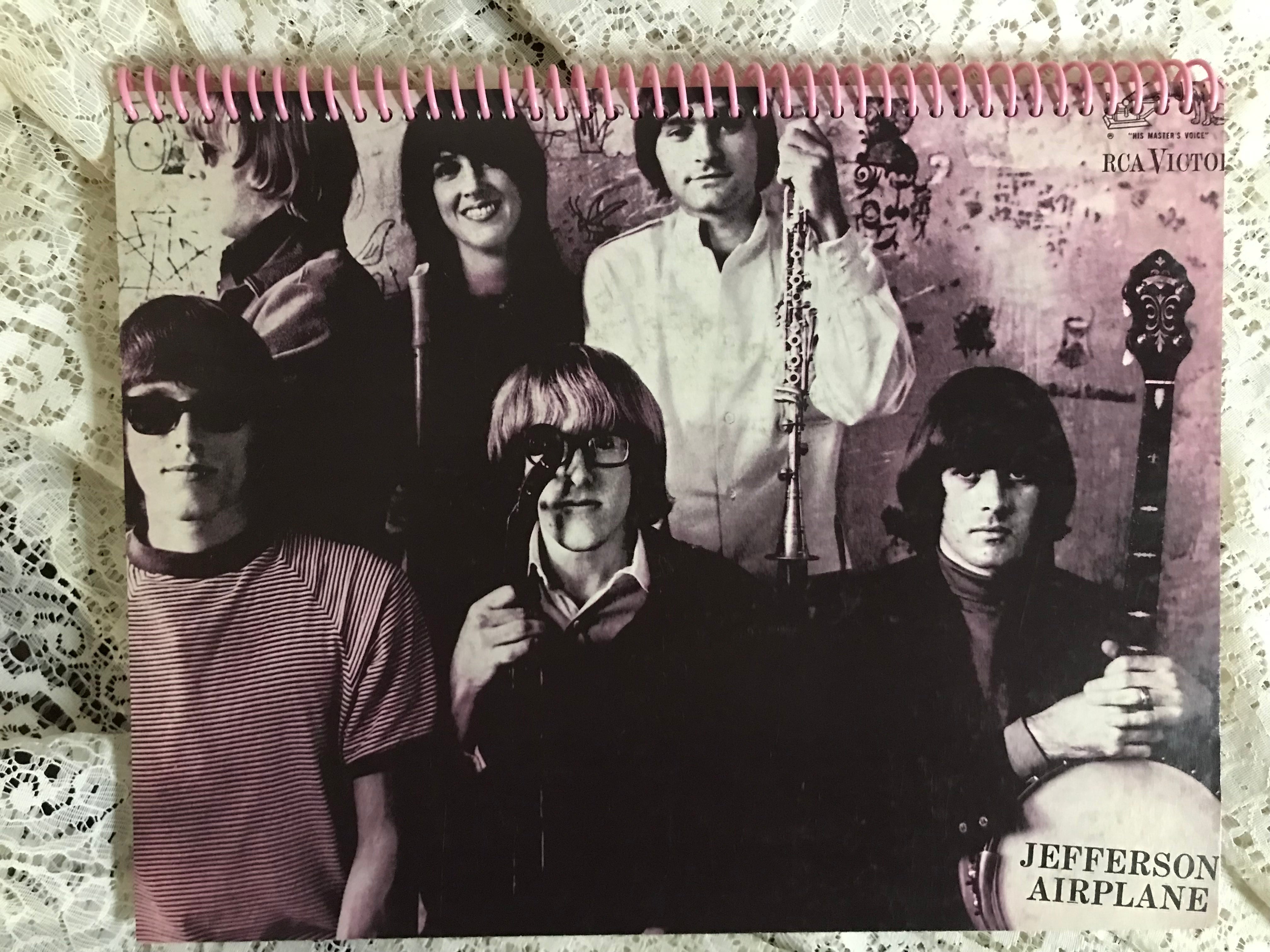 Jefferson Airplane Surrealistic Pillow Album Cover Notebook