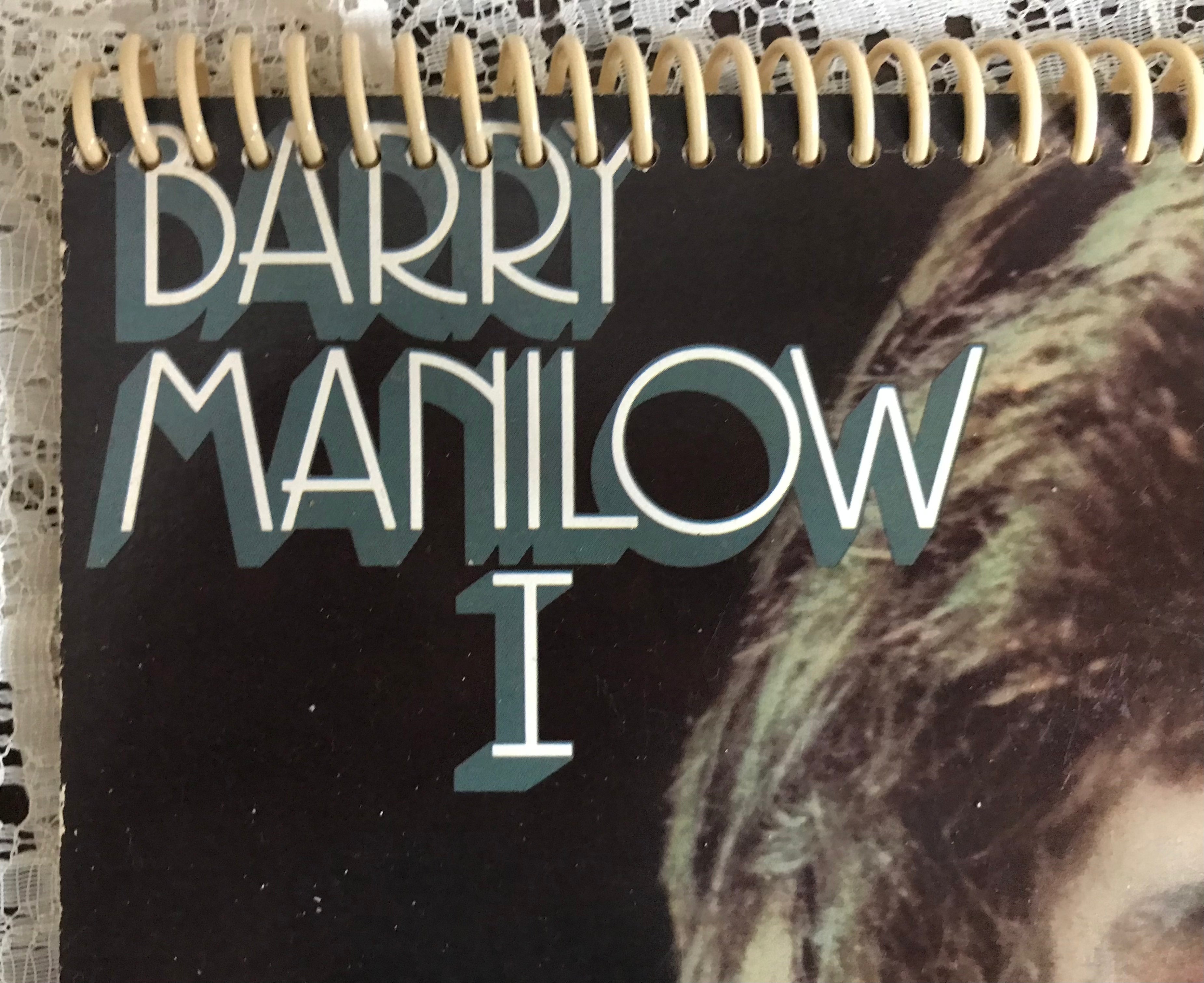 Barry Manilow Album Cover Notebook