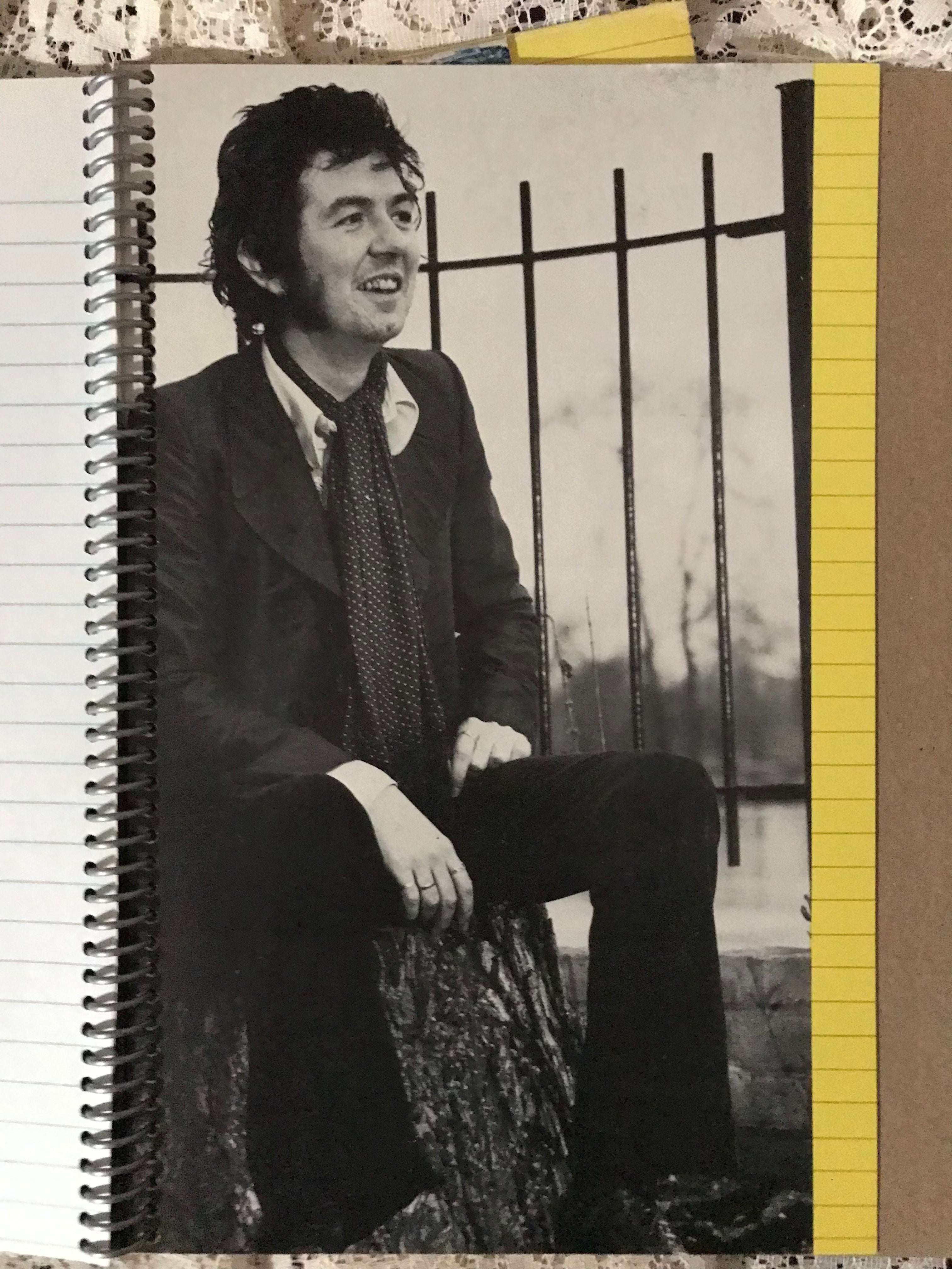 Pete Townsend Rough Mix Album Cover Notebook