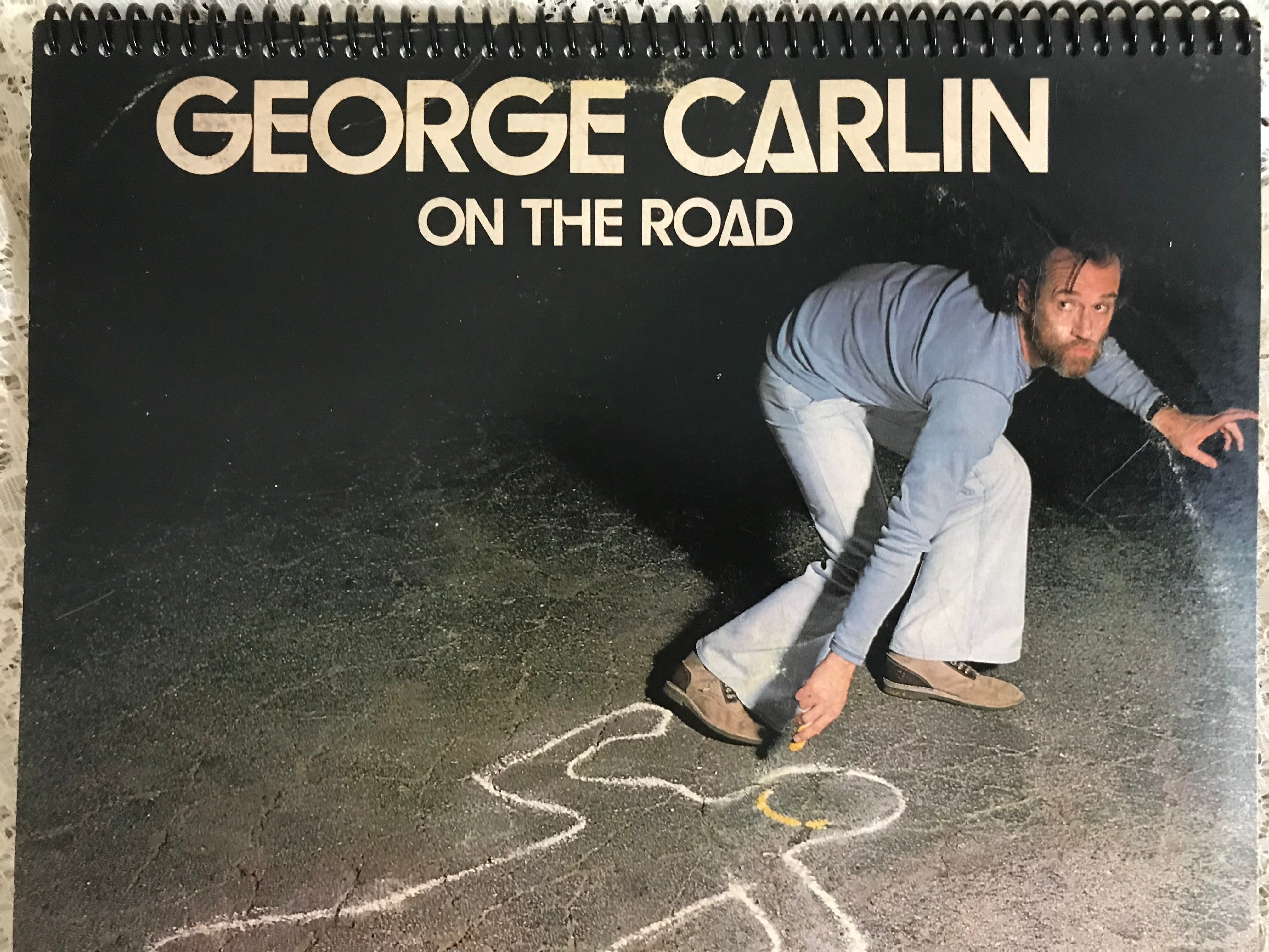 George Carlin Album Cover Notebook