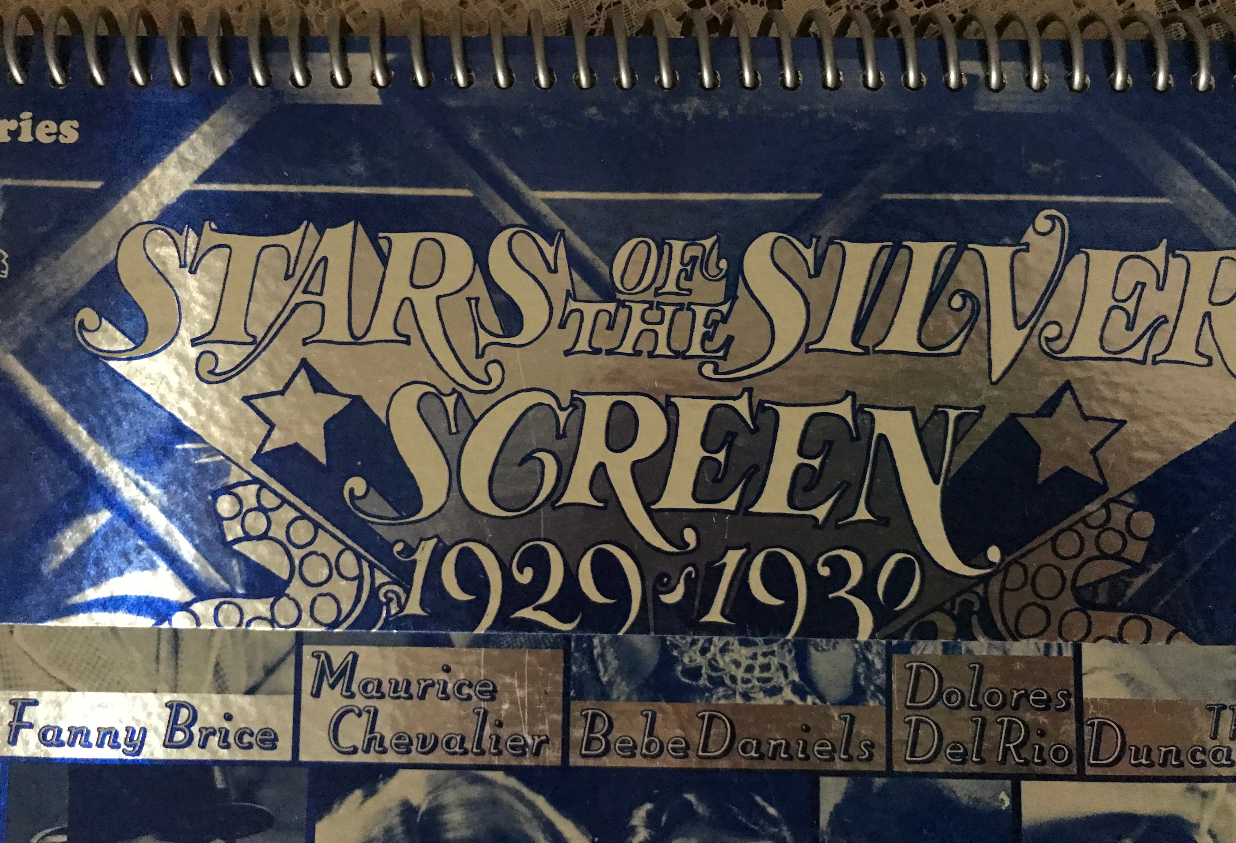 Stars of the Silver Screen Album Cover Notebook