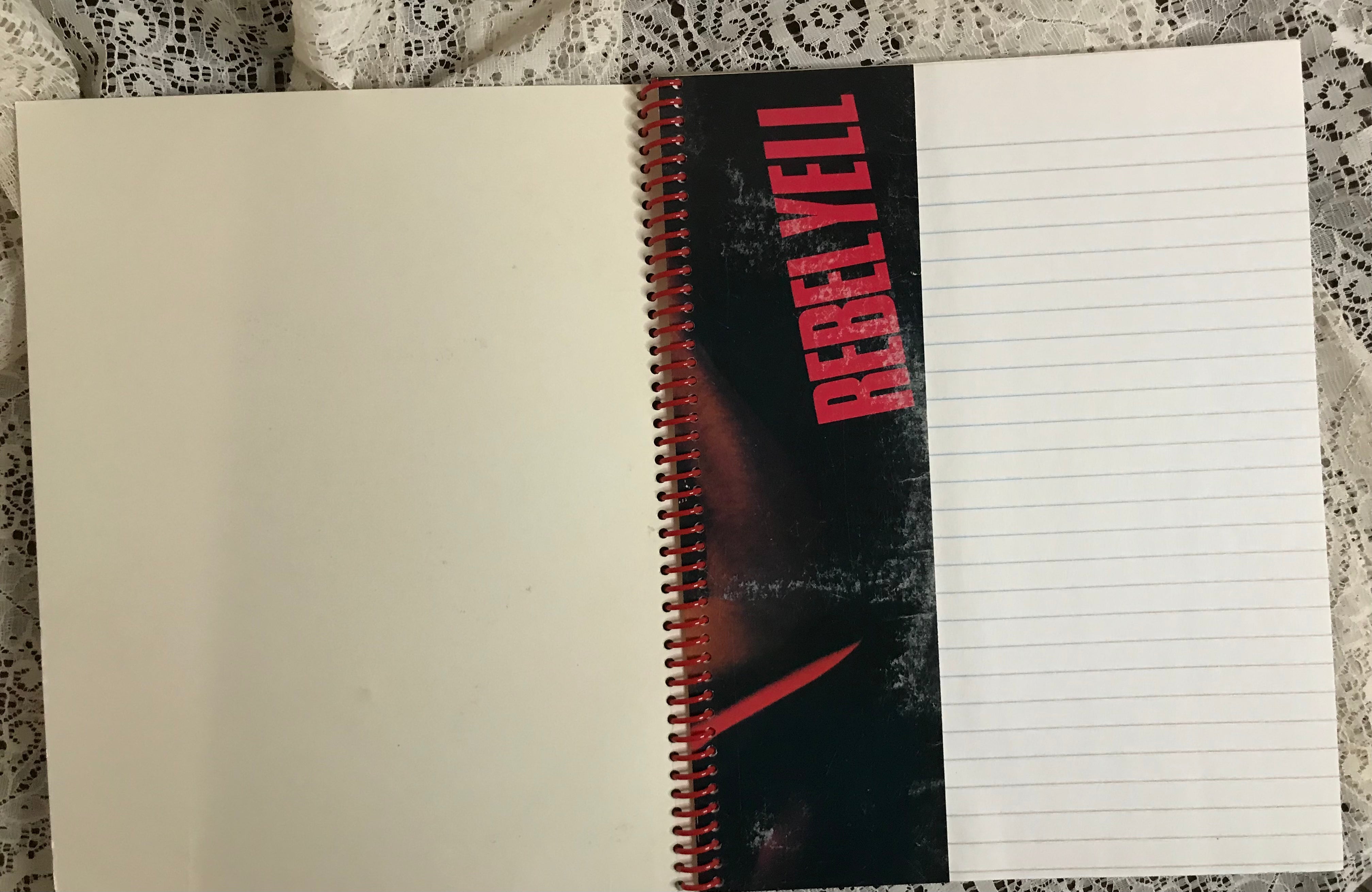 Billy Idol Rebel Yell Album Cover Notebook