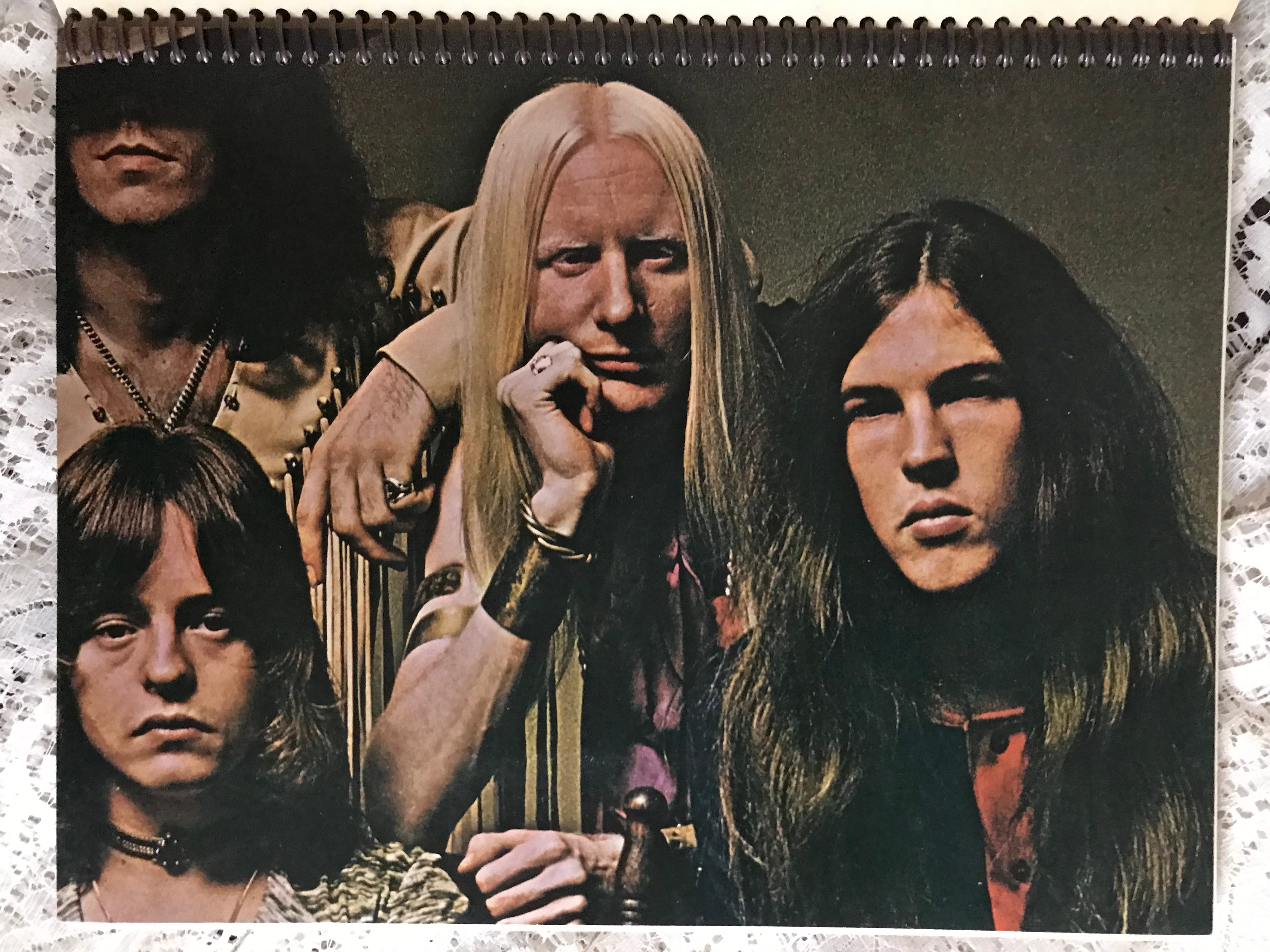 Johnny Winter And Live Album Cover Notebook