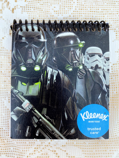 Star Wars Recycled Kleenex Box Notebook