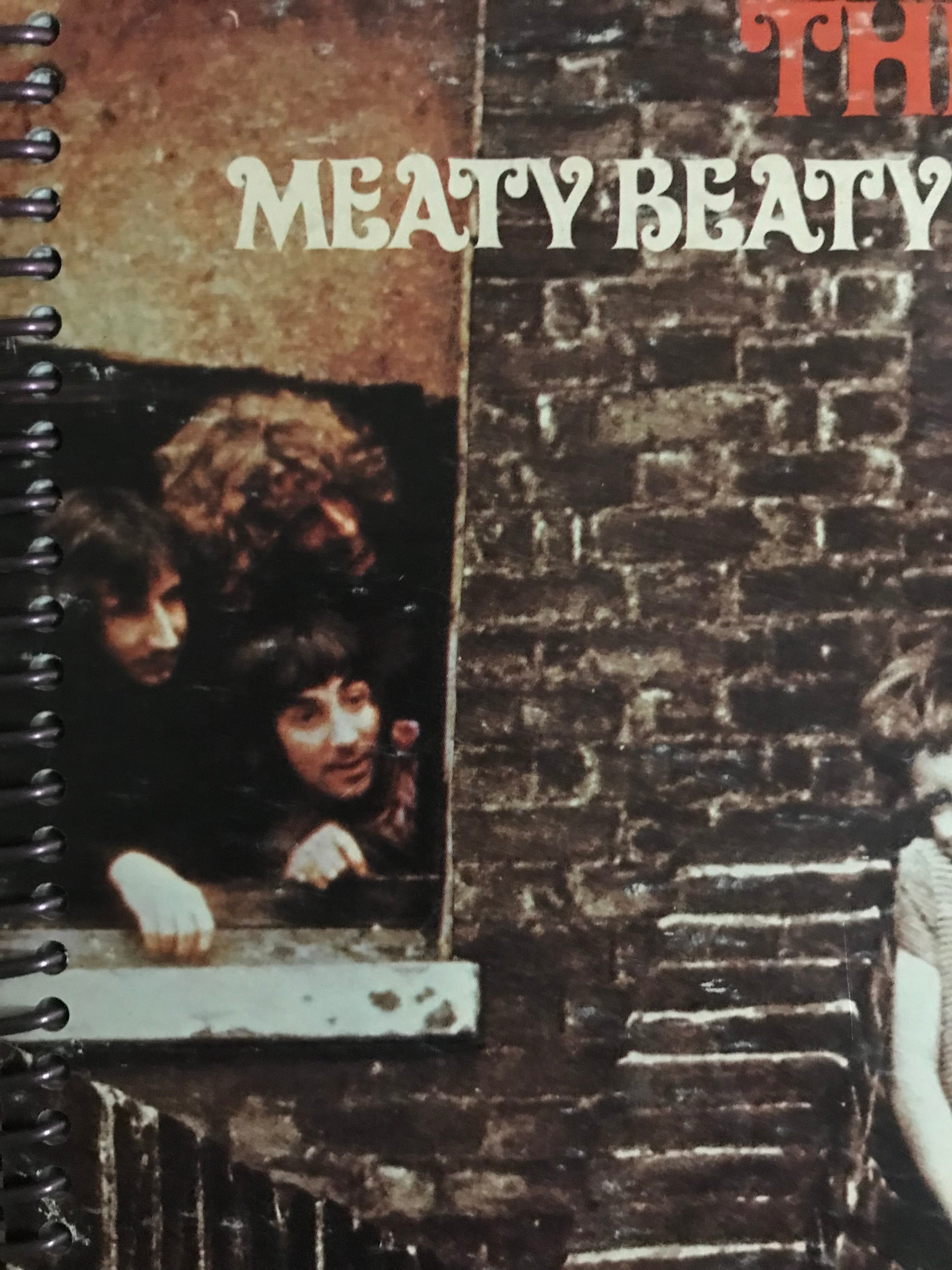 The Who Meaty Beaty Big and Bouncy Album Cover Notebook
