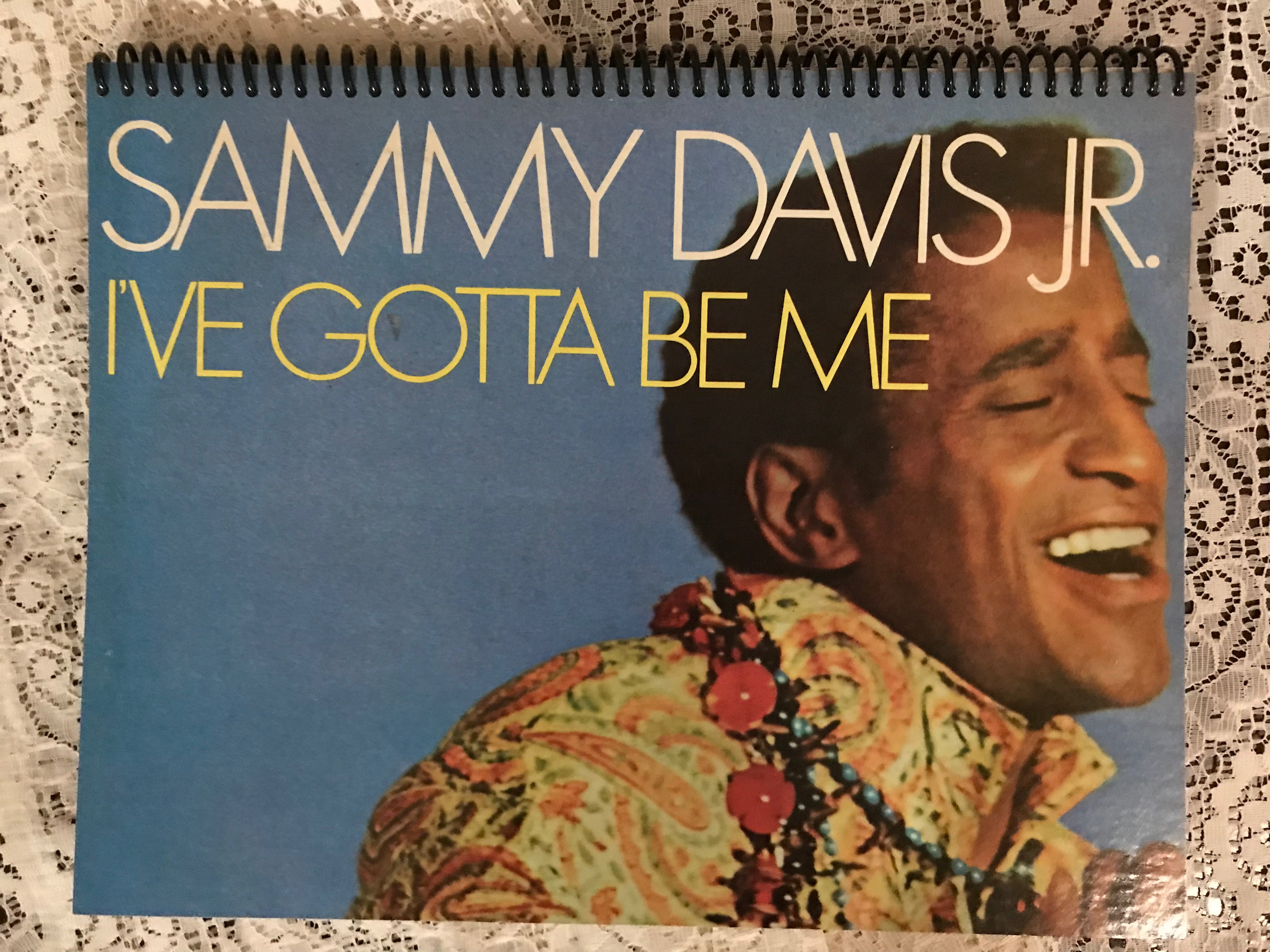 Sammy Davis Jr. I’ve Gotta Be Me Album Cover Notebook