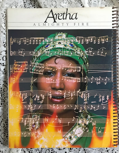 Aretha Franklin Get It Right Album Cover Notebook