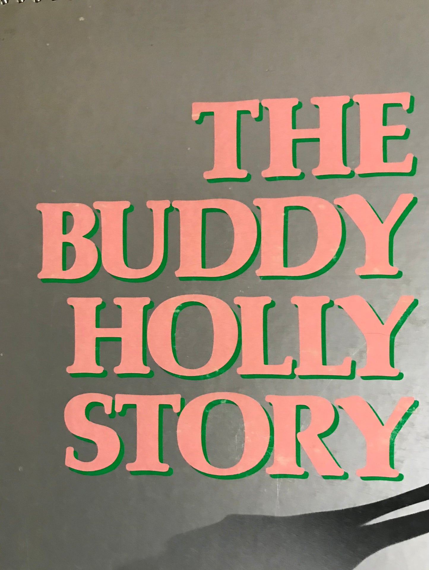 Buddy Holly Story Album Cover Notebook