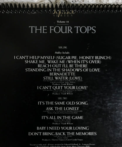 Four Tops Album Cover Notebook