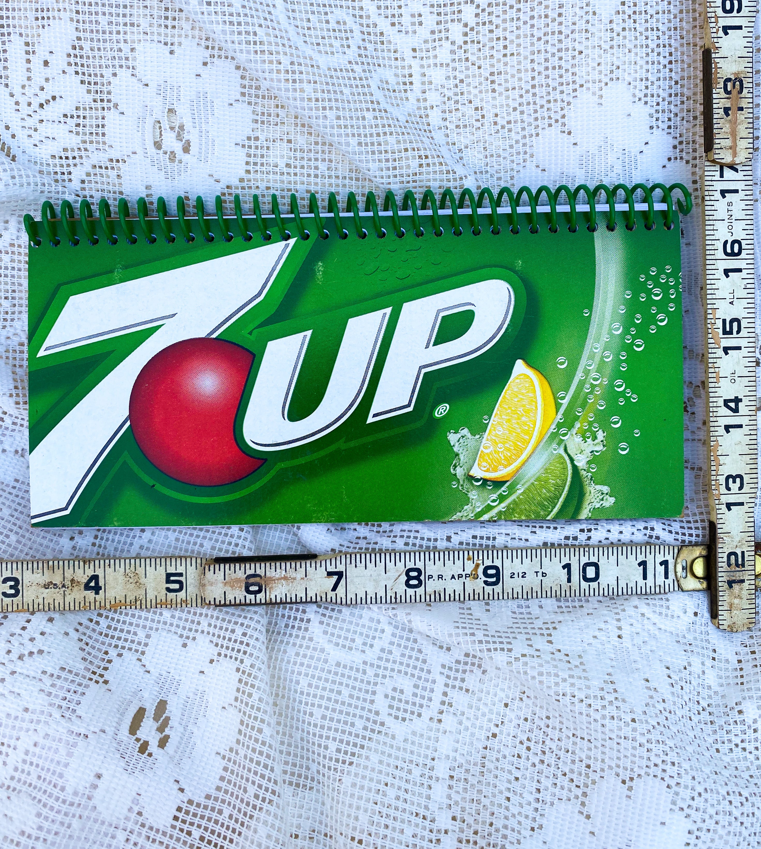 7UP Upcycled Spiral Notebook
