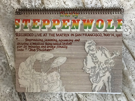 Steppenwolf Live at the Matrix Album Cover Notebook