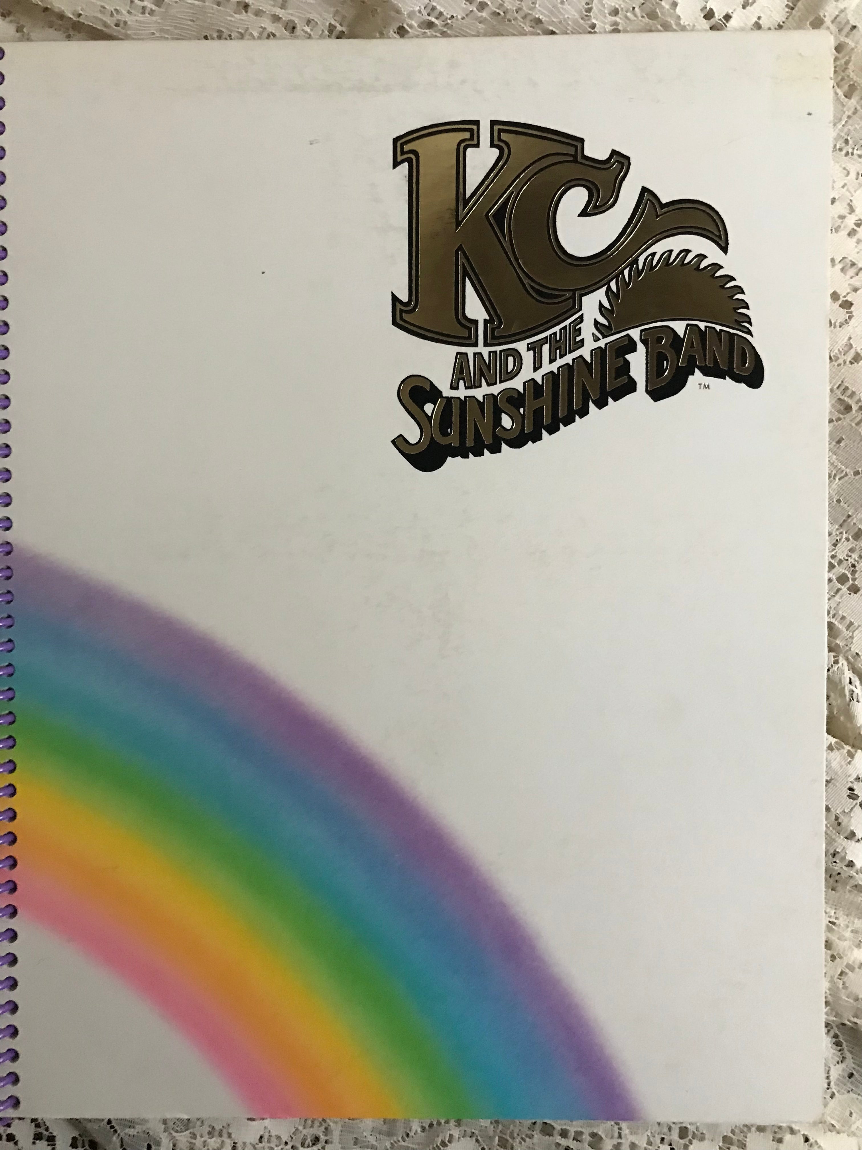 KC & the Sunshine Band Album Cover Notebook