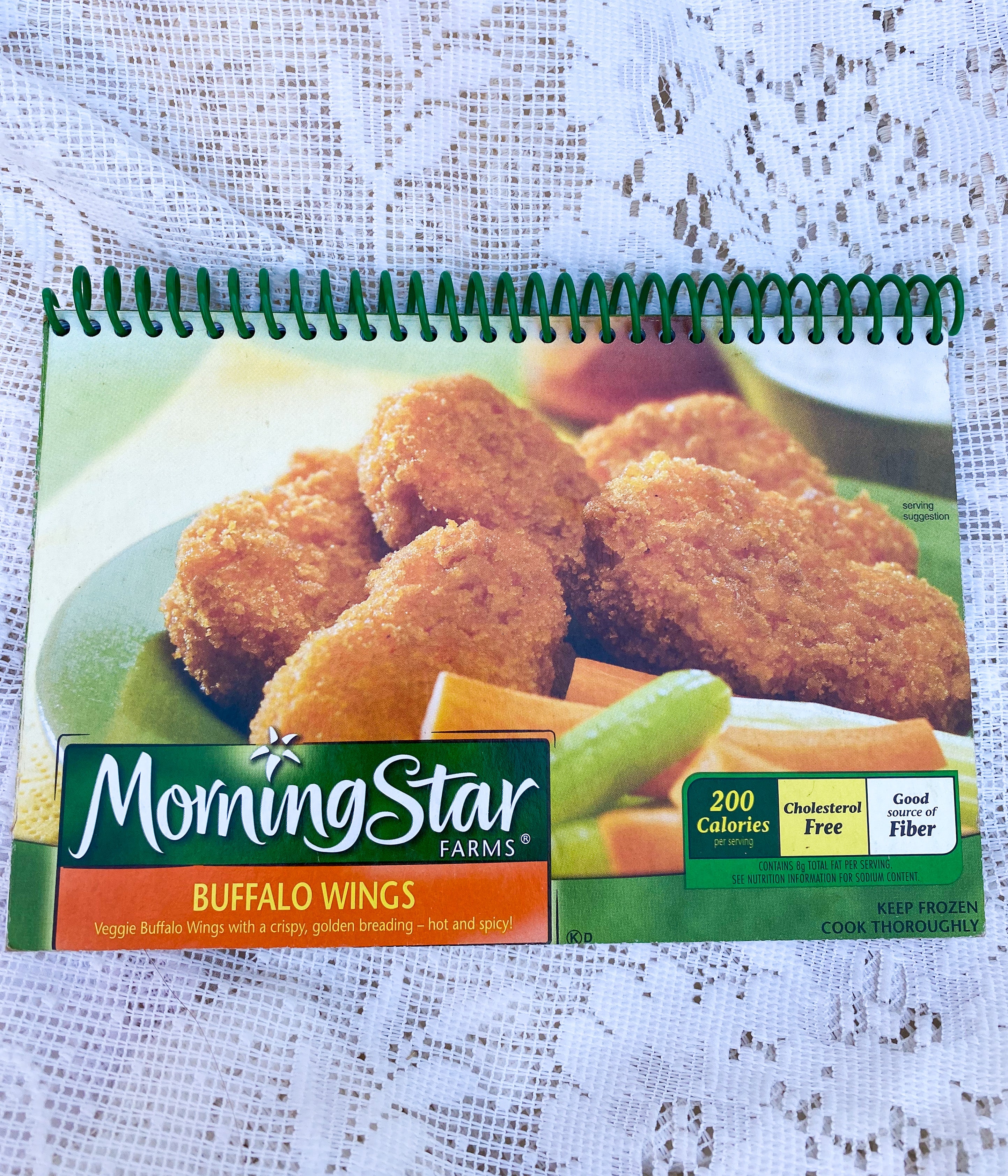 Morningstar Farms Buffalo Wings Recycled Notebook
