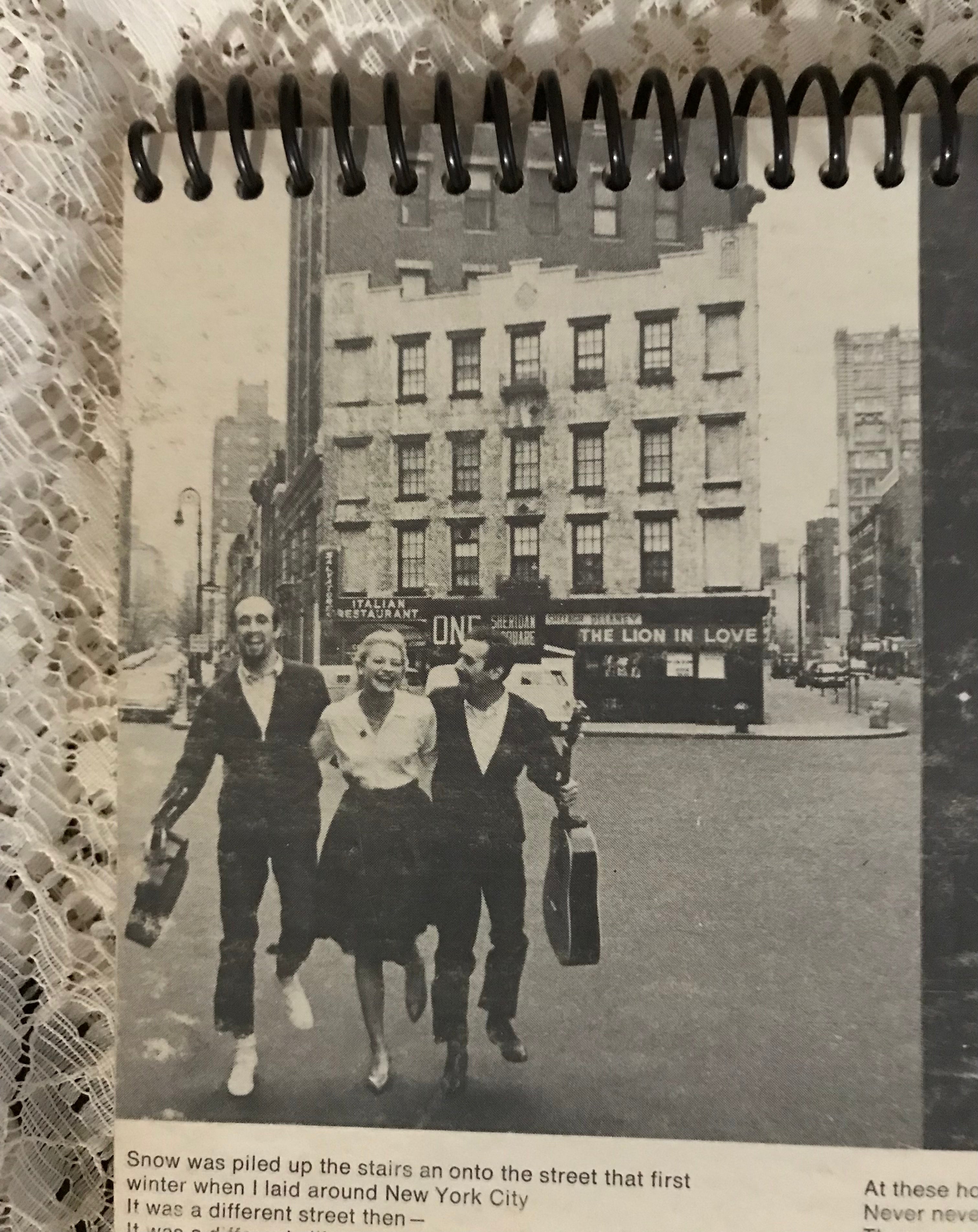 Peter Paul and Mary Album Cover Notebook