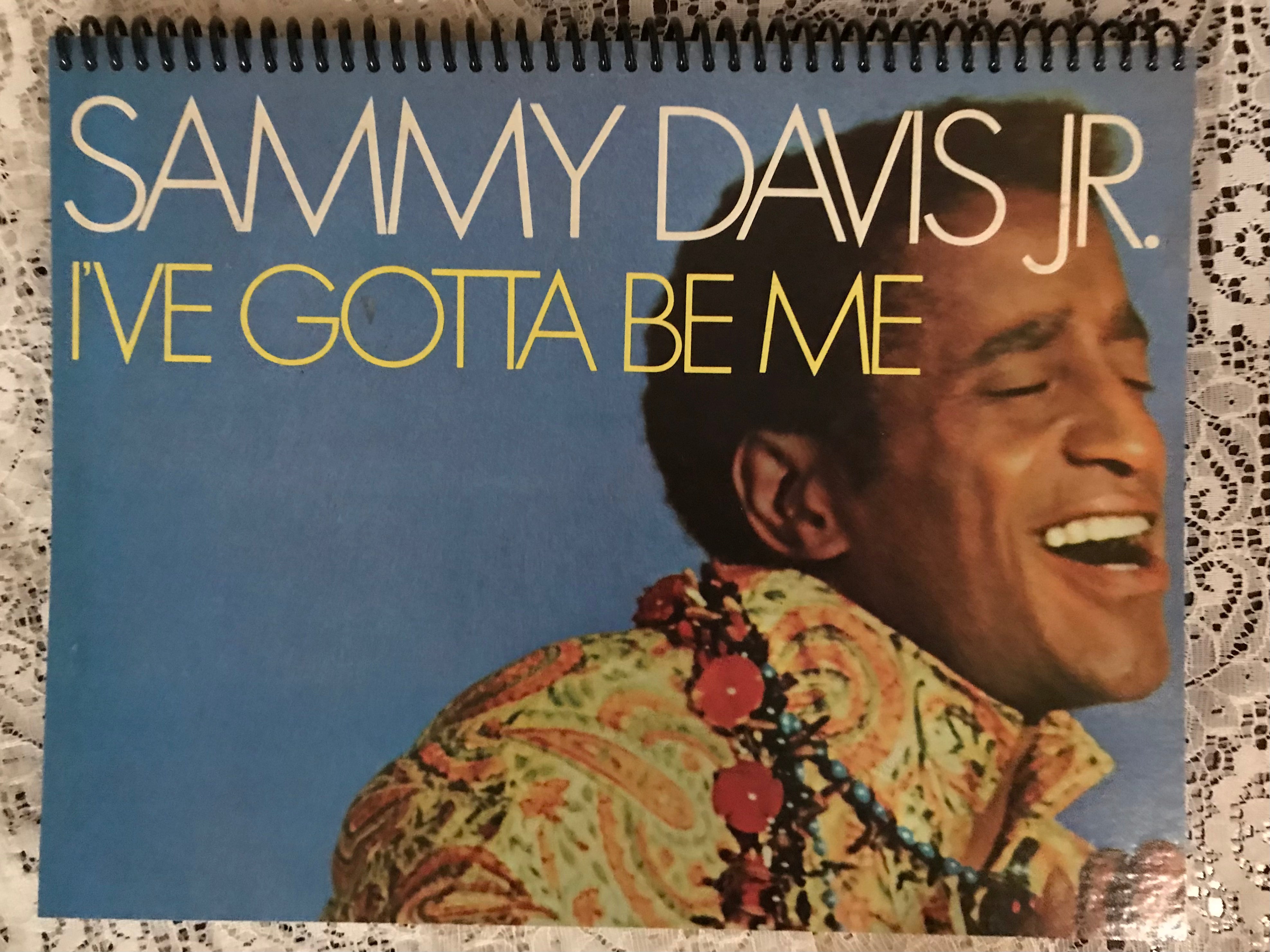 Sammy Davis Jr. I’ve Gotta Be Me Album Cover Notebook