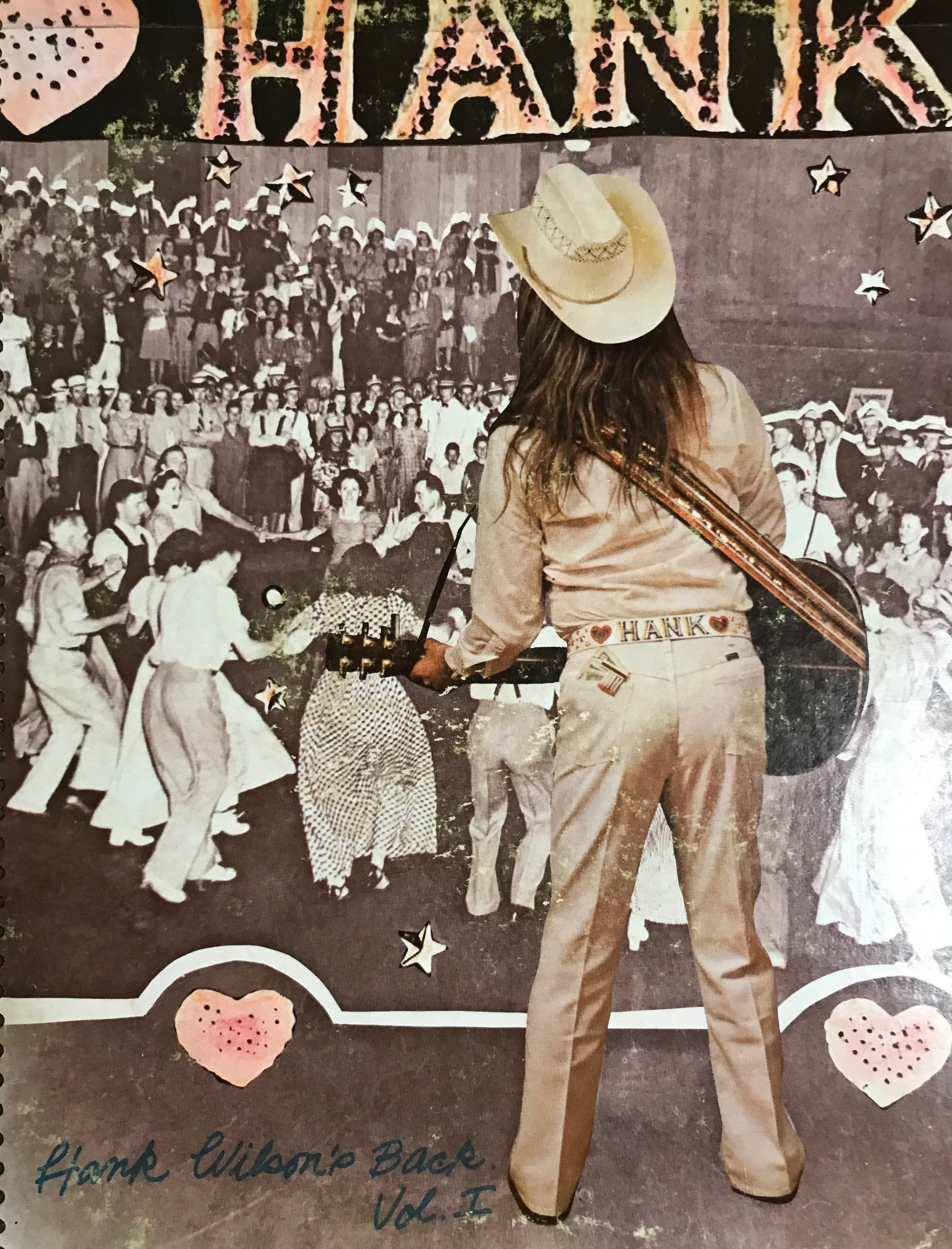 Leon Russell Hank Wilson’s Back Album Cover Notebook