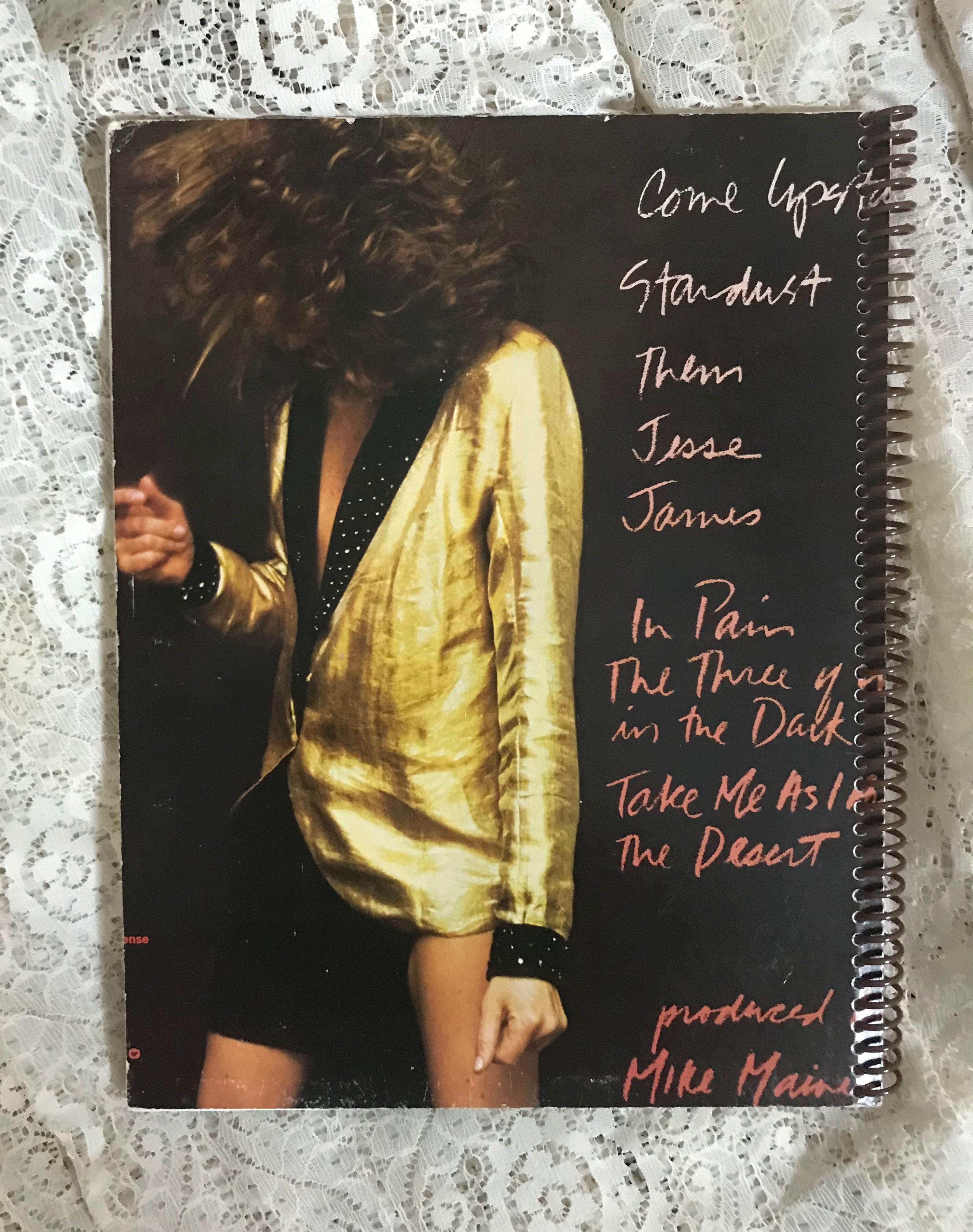 Carly Simon Come Upstairs Album Cover Notebook