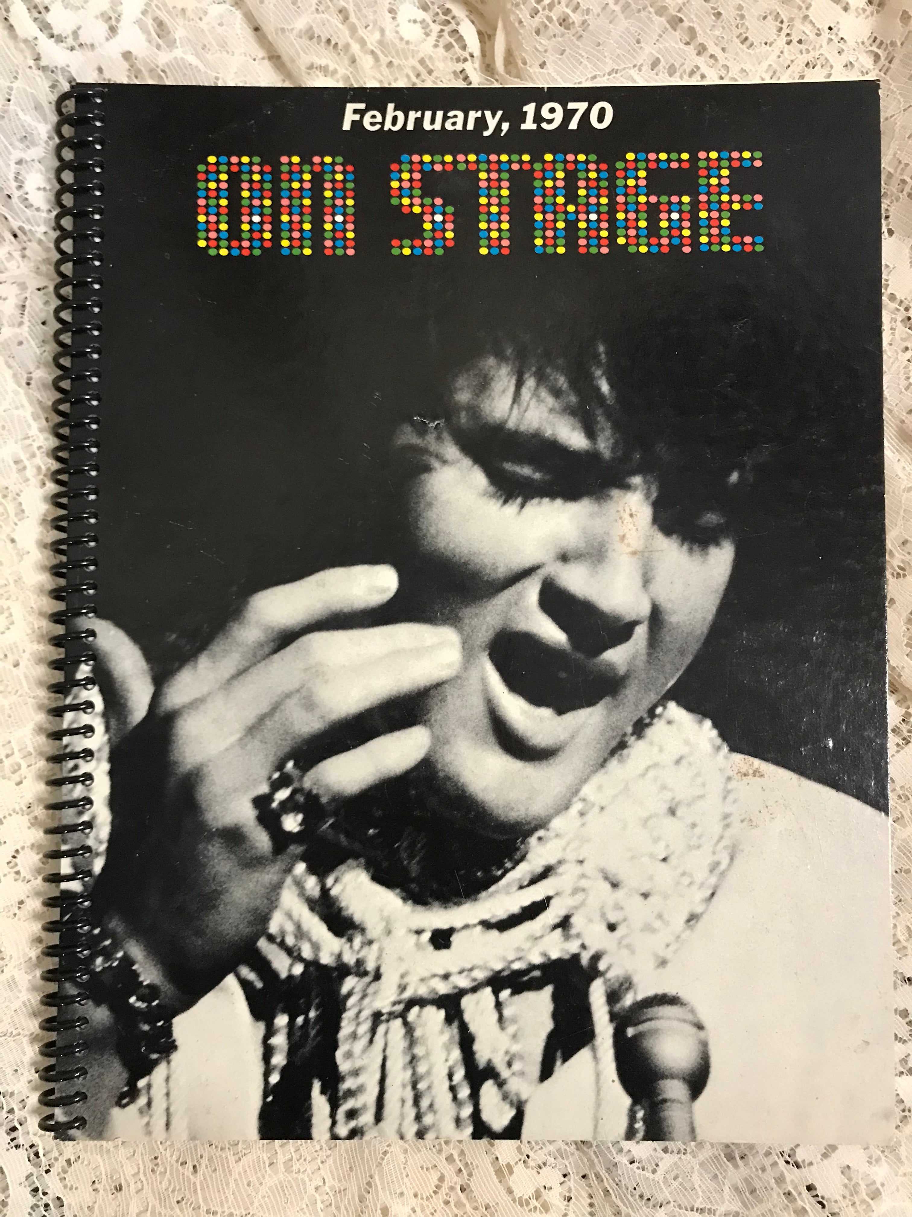 Elvis Live Album Cover Notebook