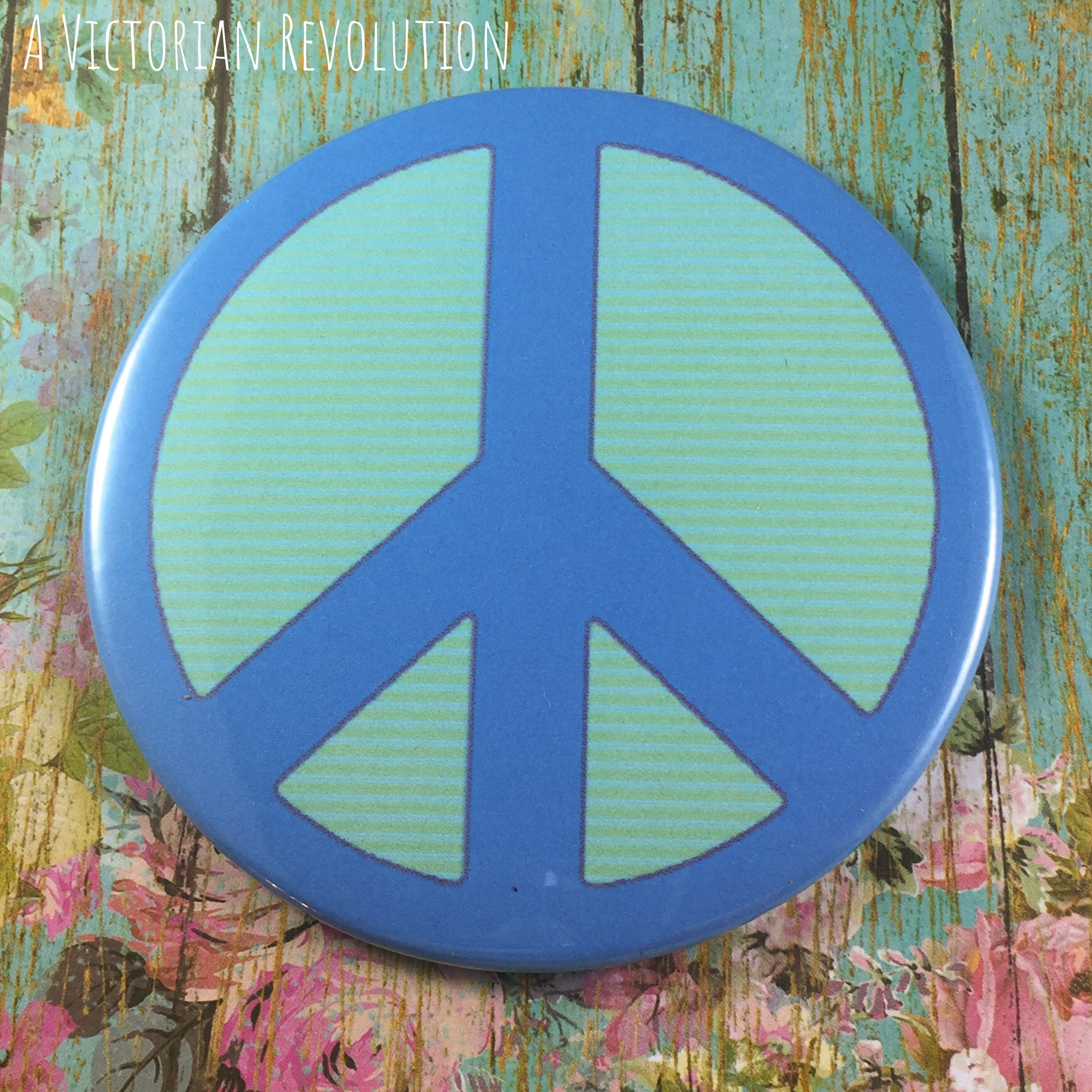 Pocket Mirror Peace Sign