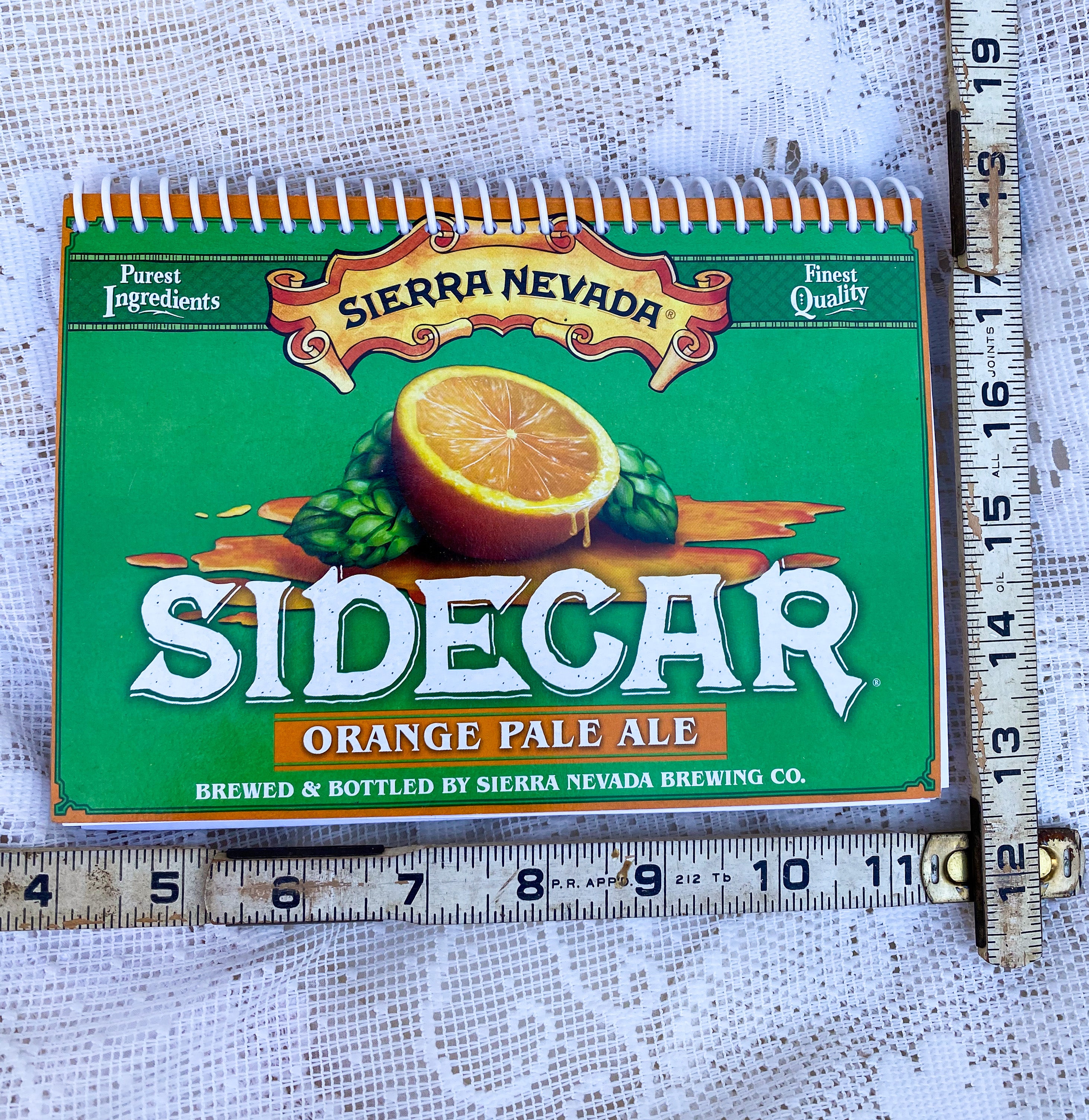 Sierra Nevada Sidecar Recycled Beer Carton Notebook