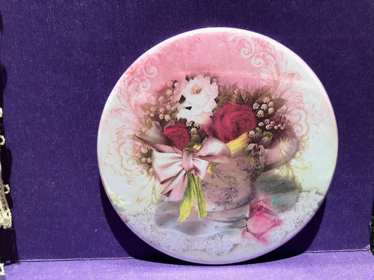 Pocket Mirror- Bouquet